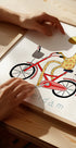 Giraffe on Wheels Plakat - Posterbox