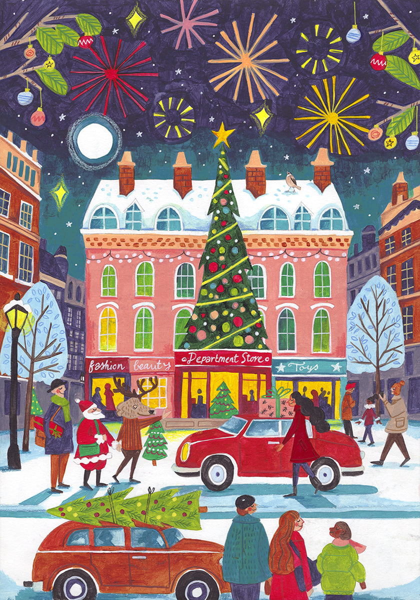 Christmas in the City Plakat - Posterbox