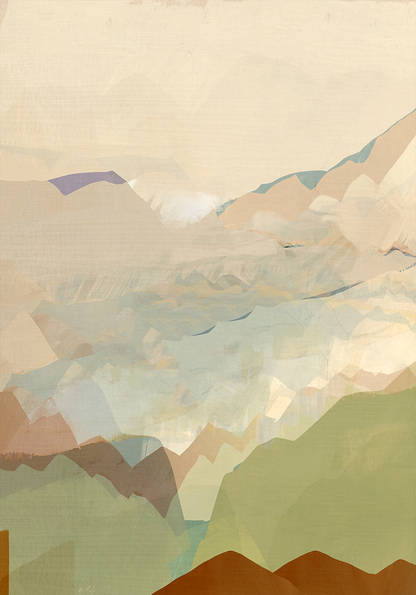 Peachy Mountain Range 3 (NEW) - Posterbox