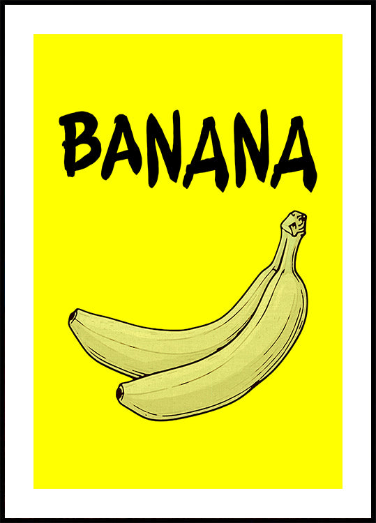 Banana Plakat - Posterbox