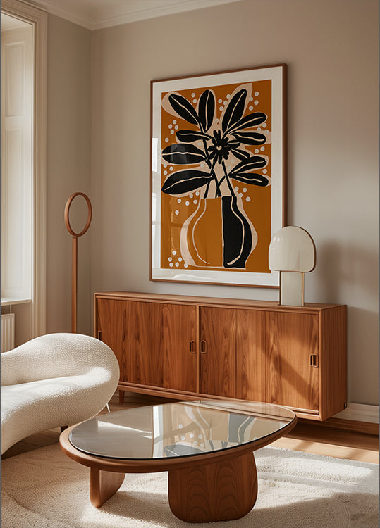 Ochre still life no6 (NEW) - Posterbox