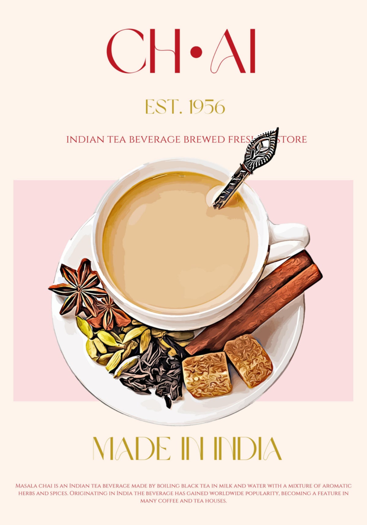 Masala Chai prieskoniai