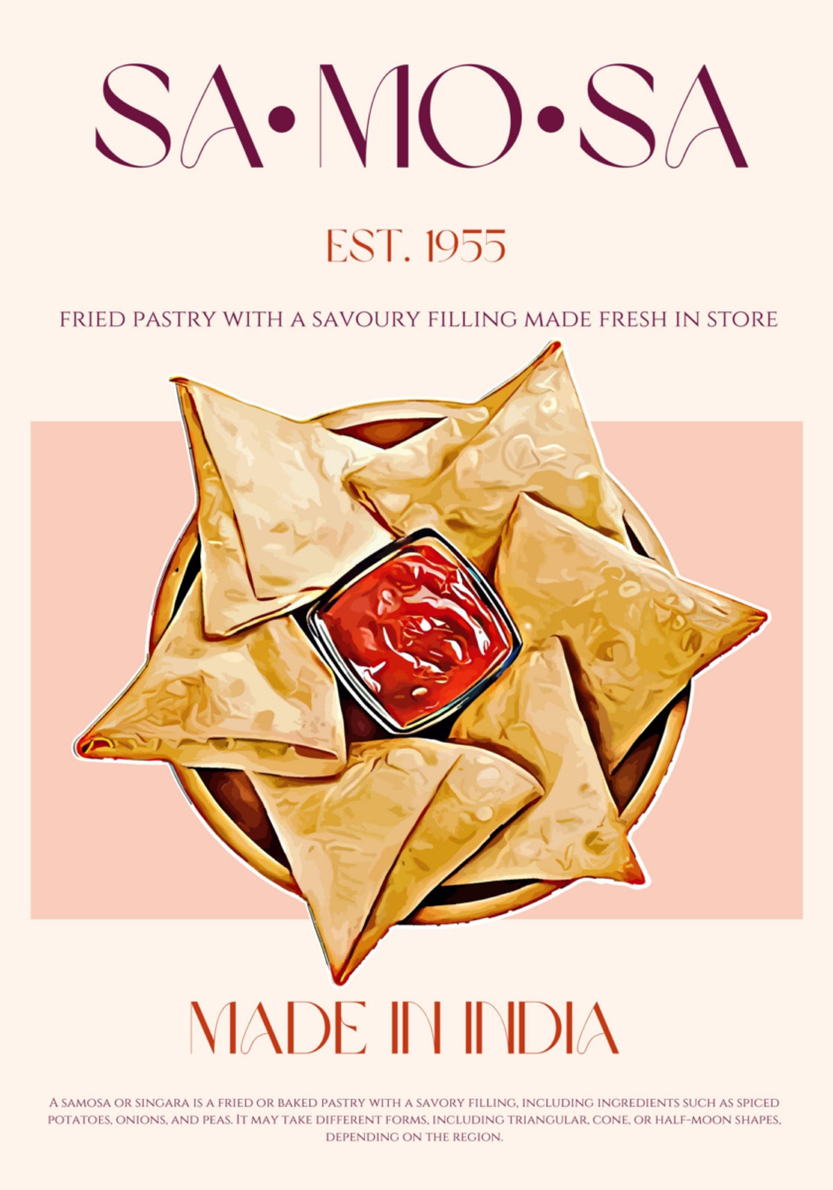 Kuldsed samosad kastmega
