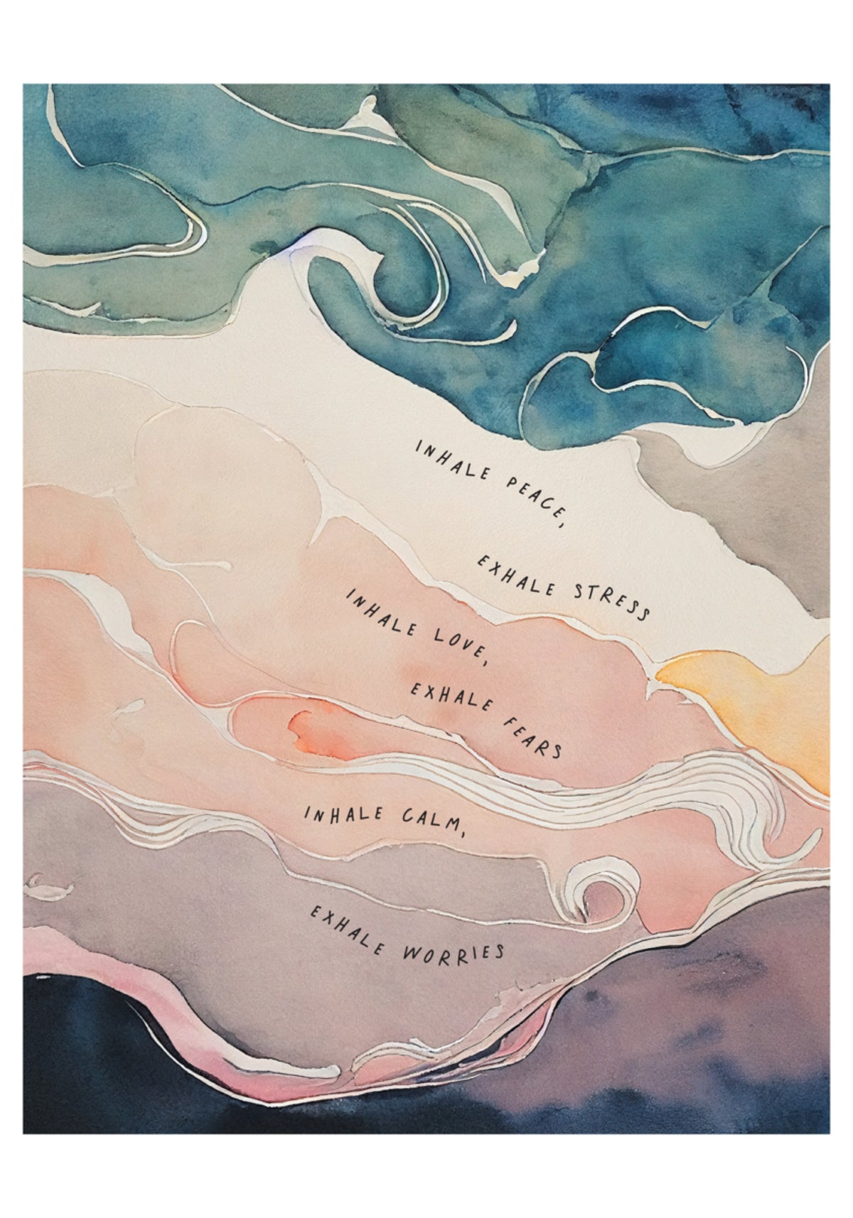 Inhale Exhale Peace Flow