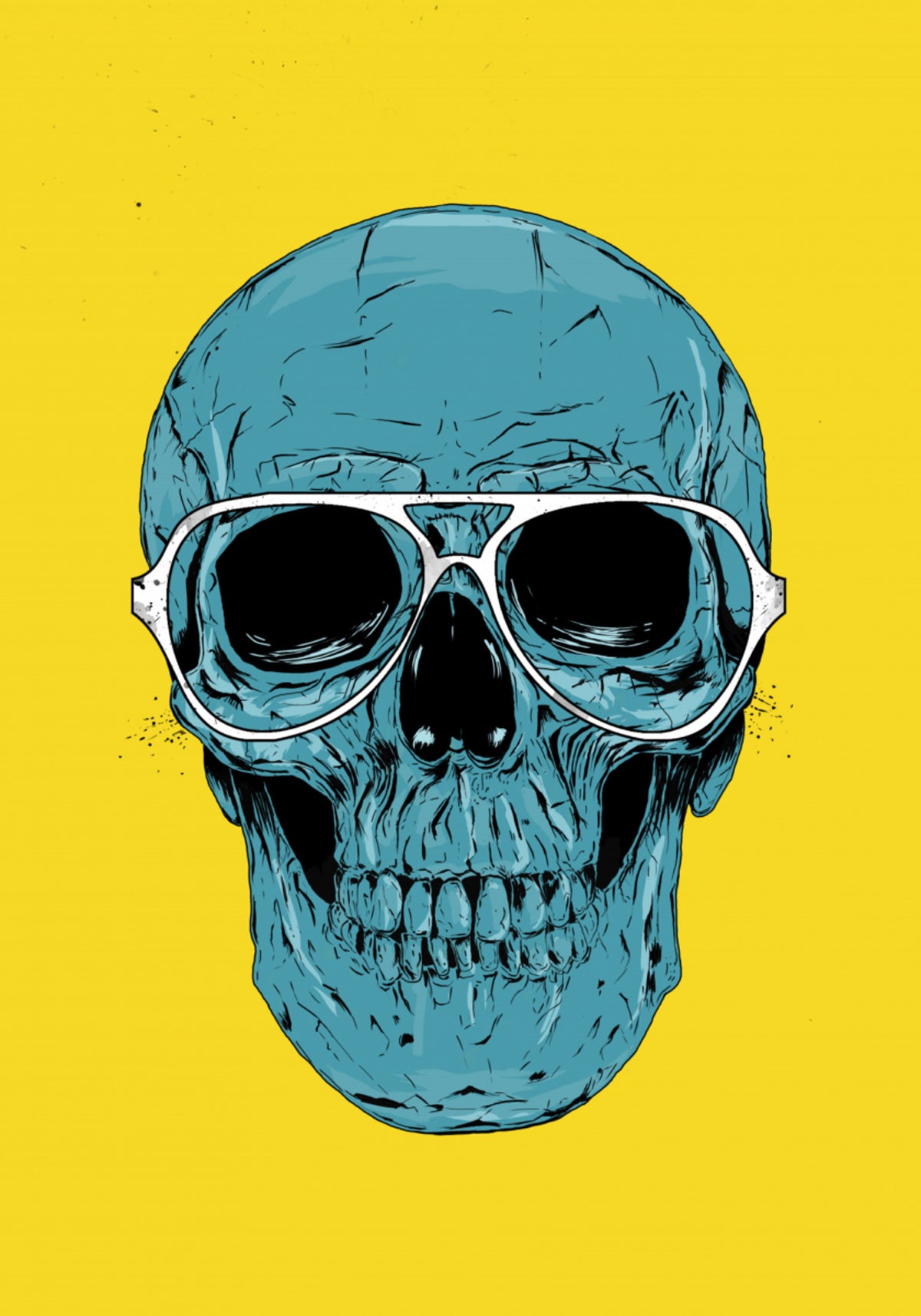 Cool Skull Aviators