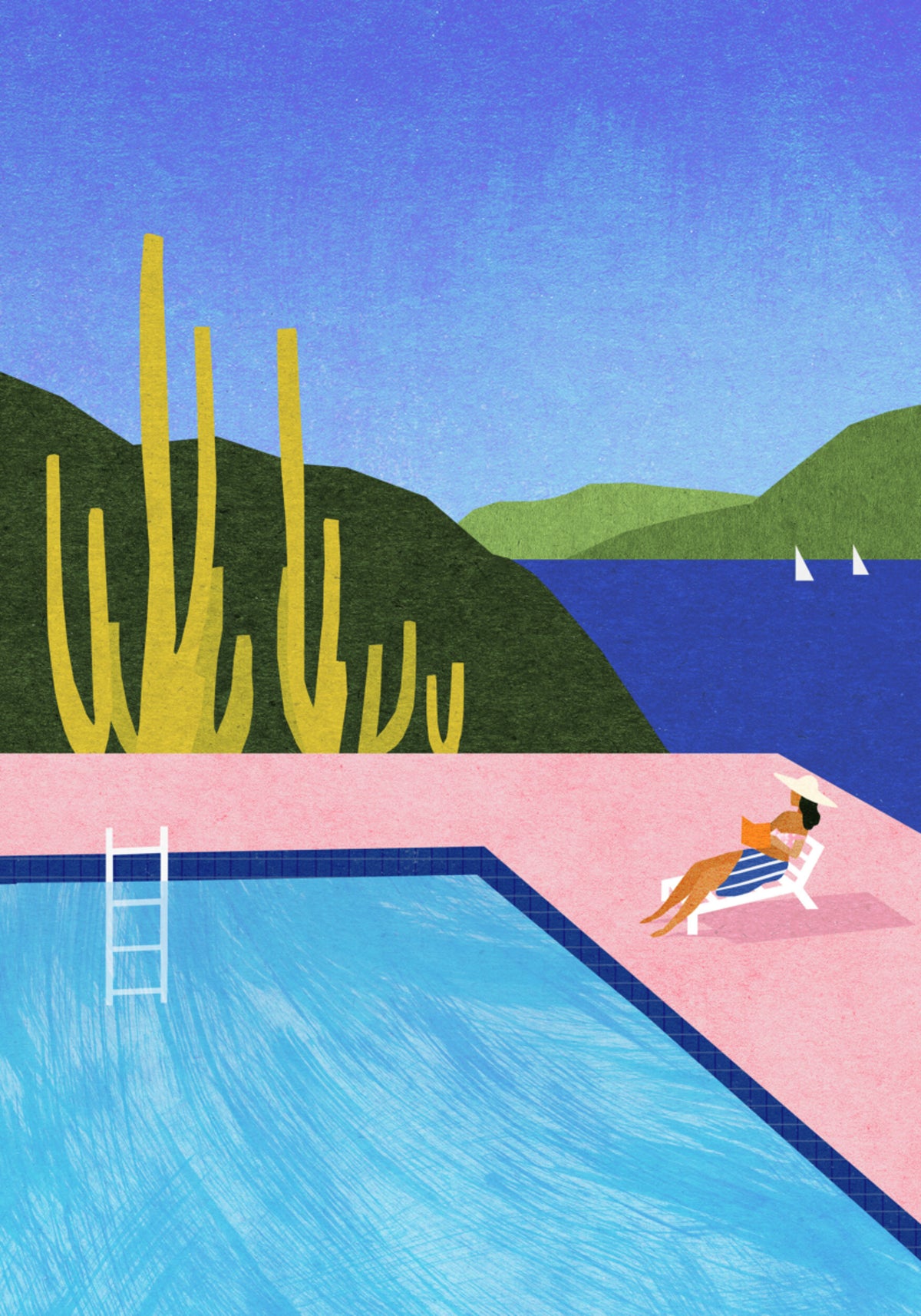 Poolside Ozean View