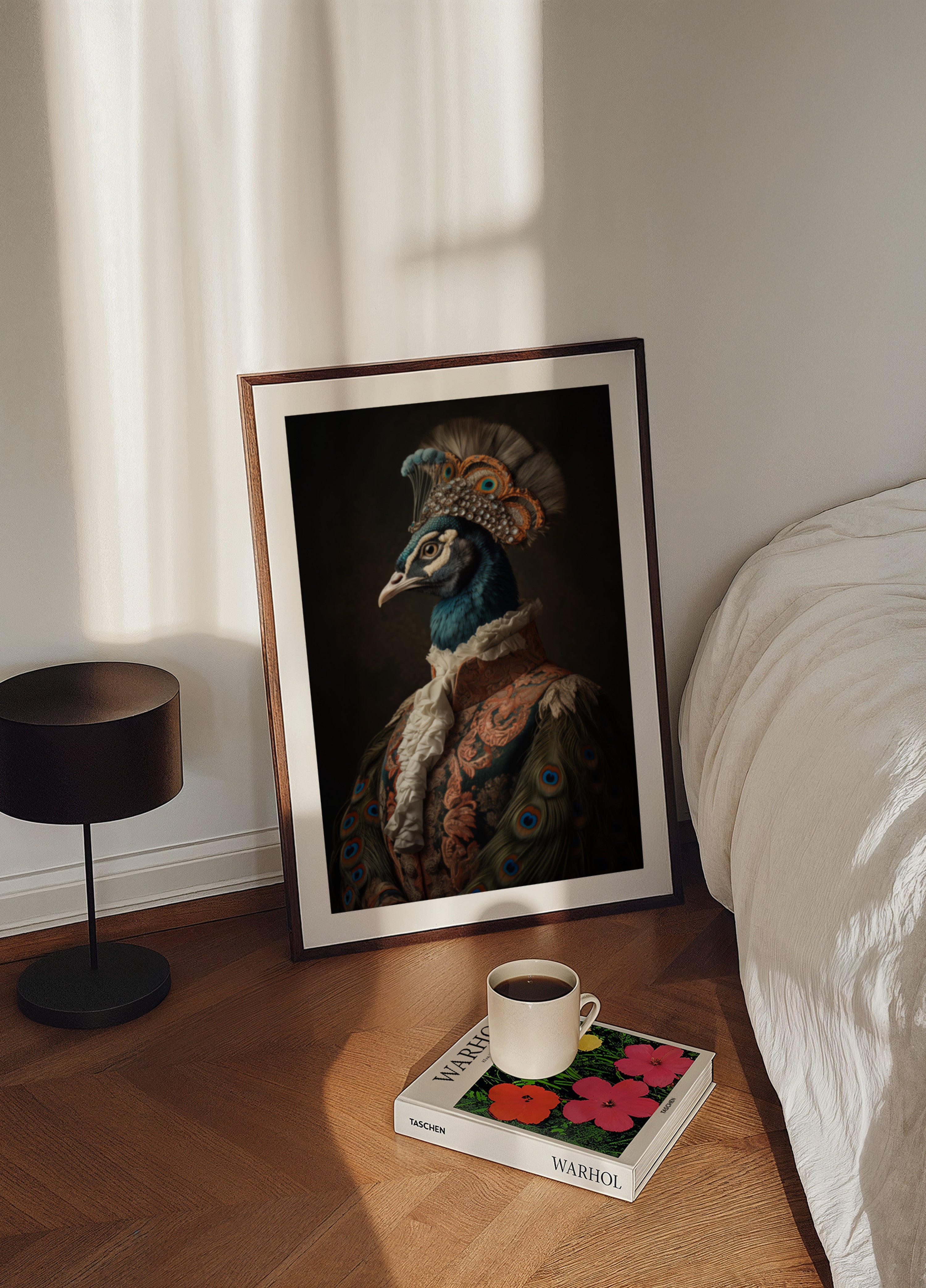 Regal Peacock Portrait