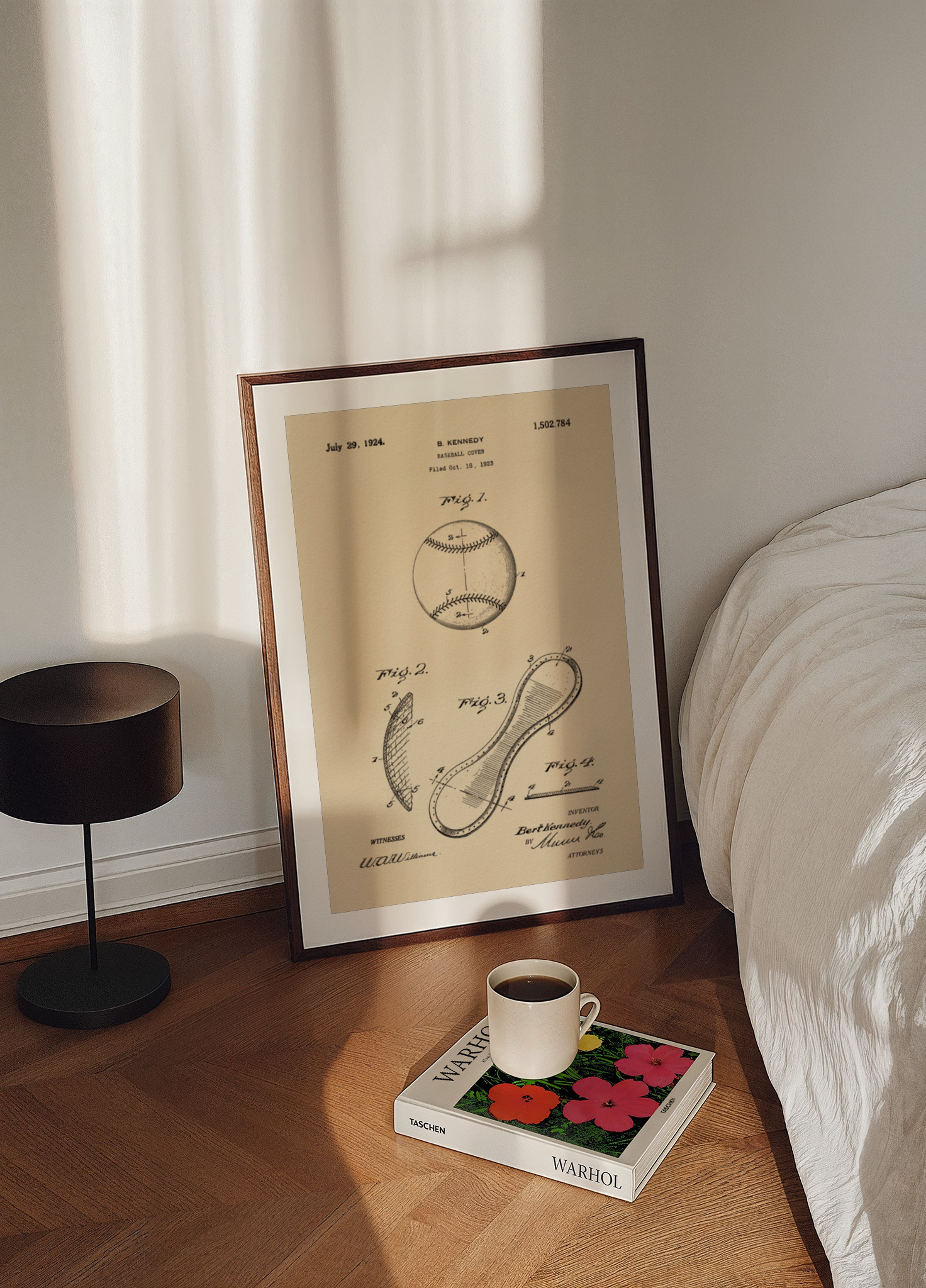 Vintage Baseball Patent Zeechnen