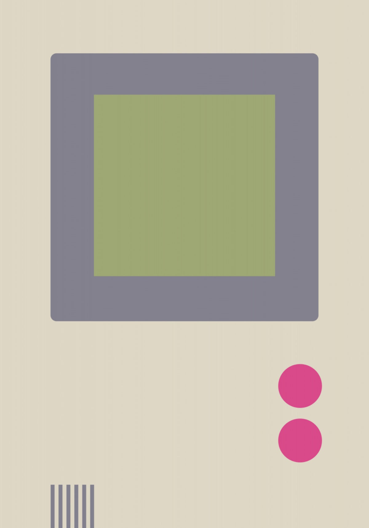 Classic Gaming Handheld - Posterbox