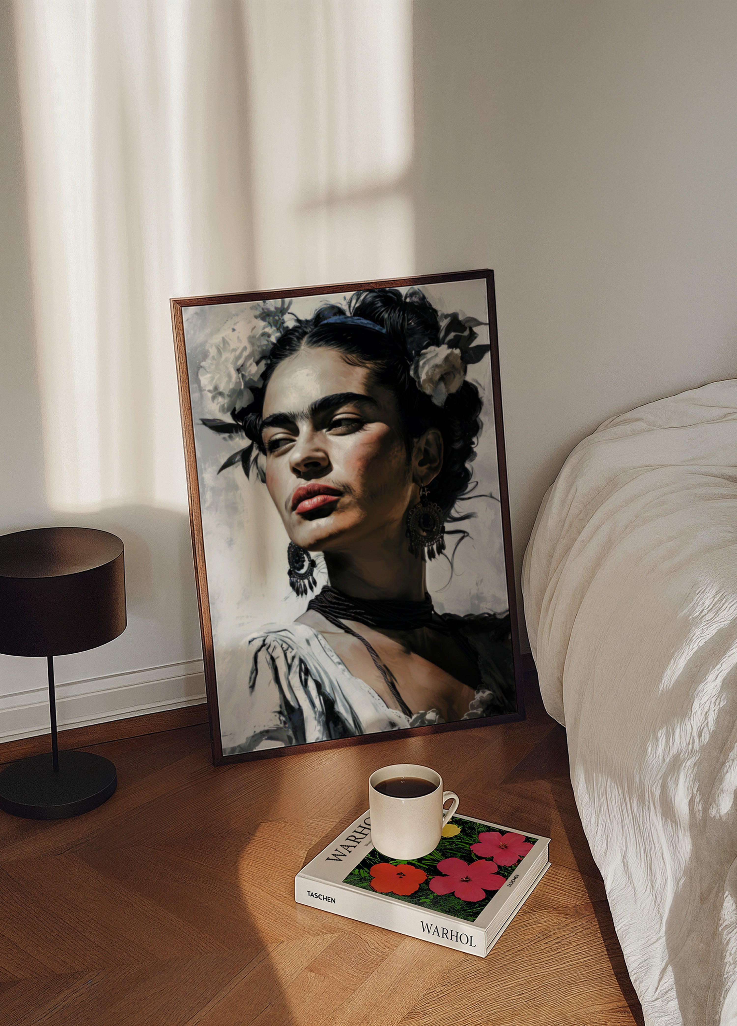 Strong Floral Portrait - Posterbox