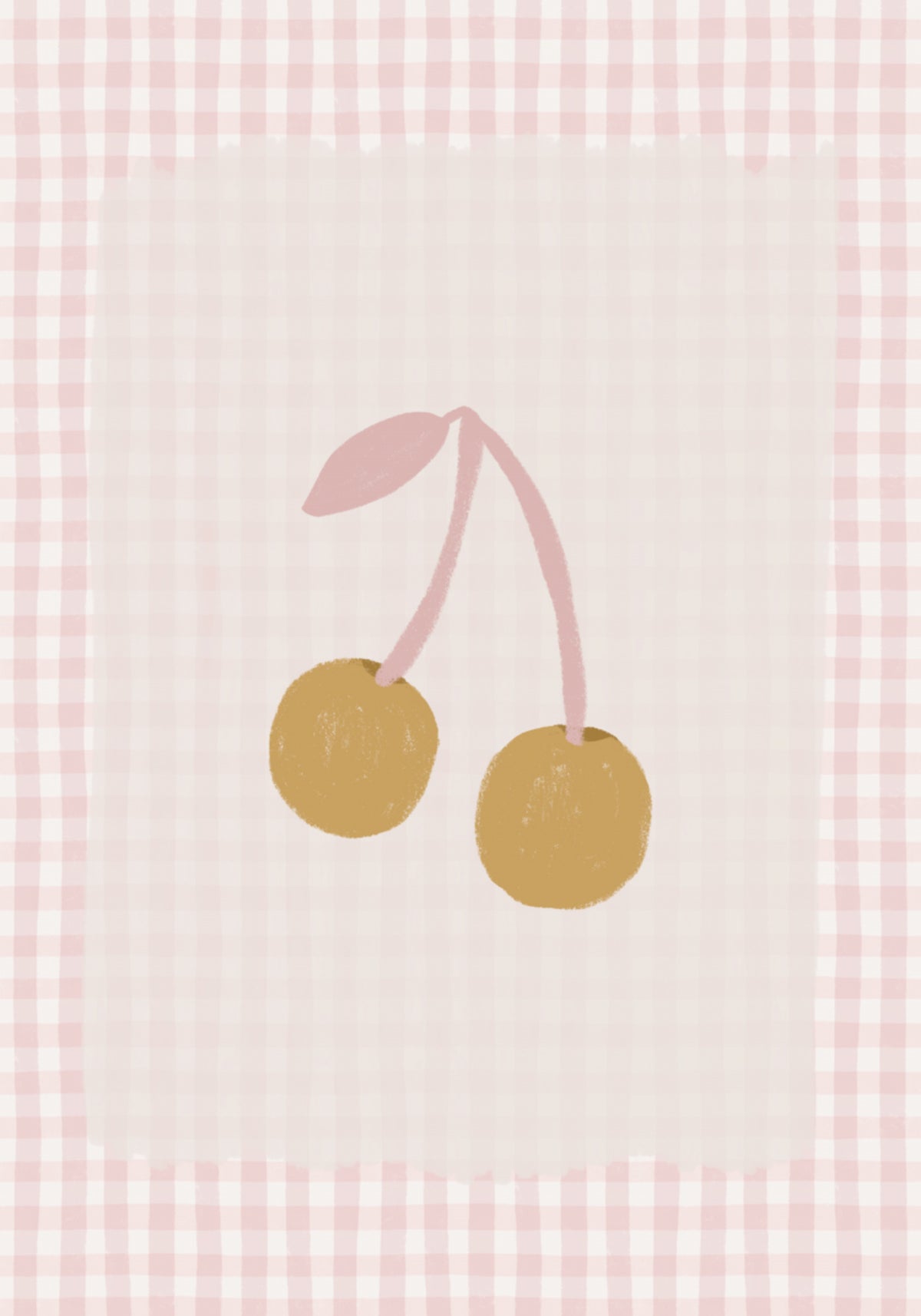 Sladké čerešne Gingham