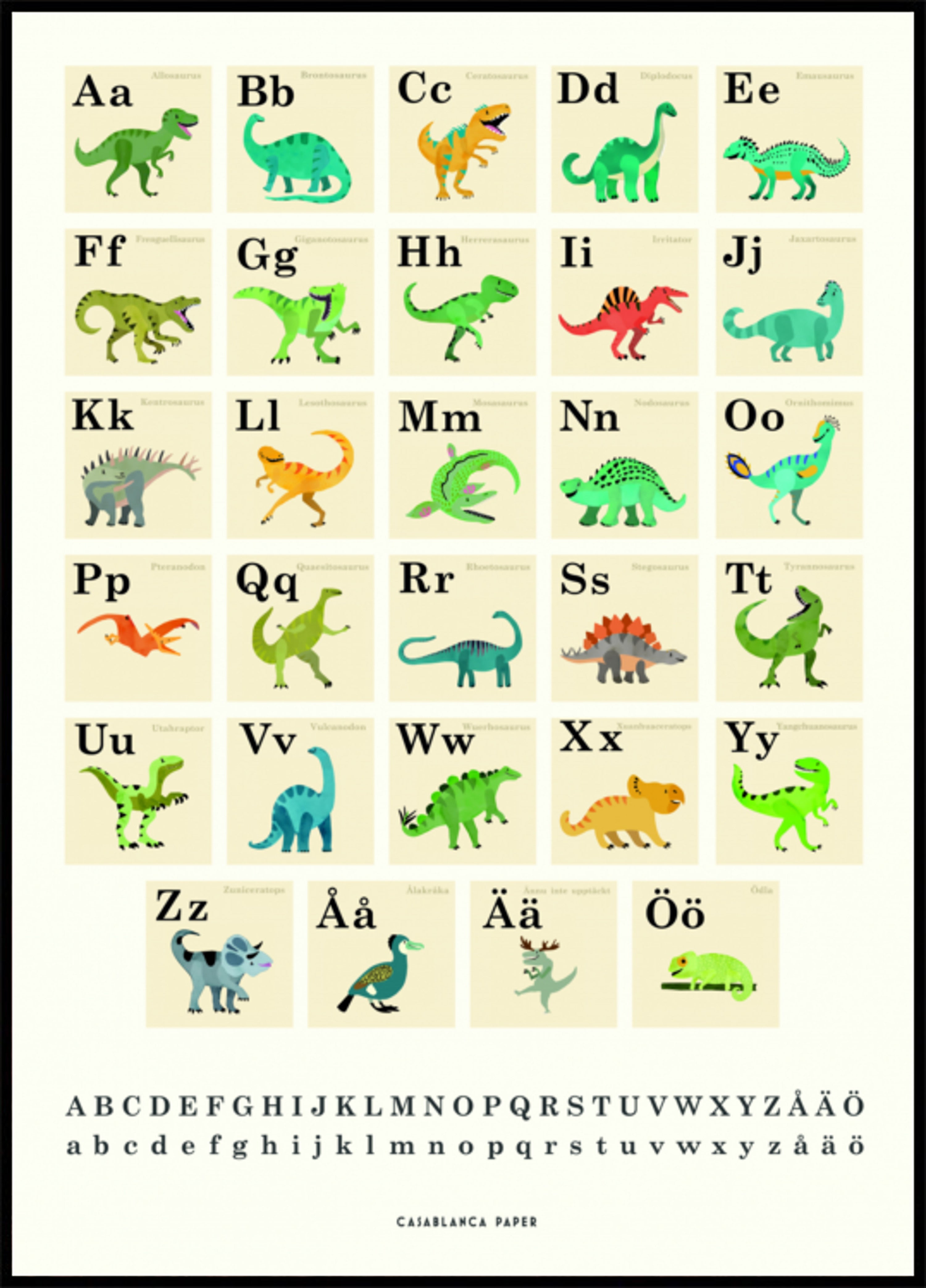 Armas dinosauruste tähestik