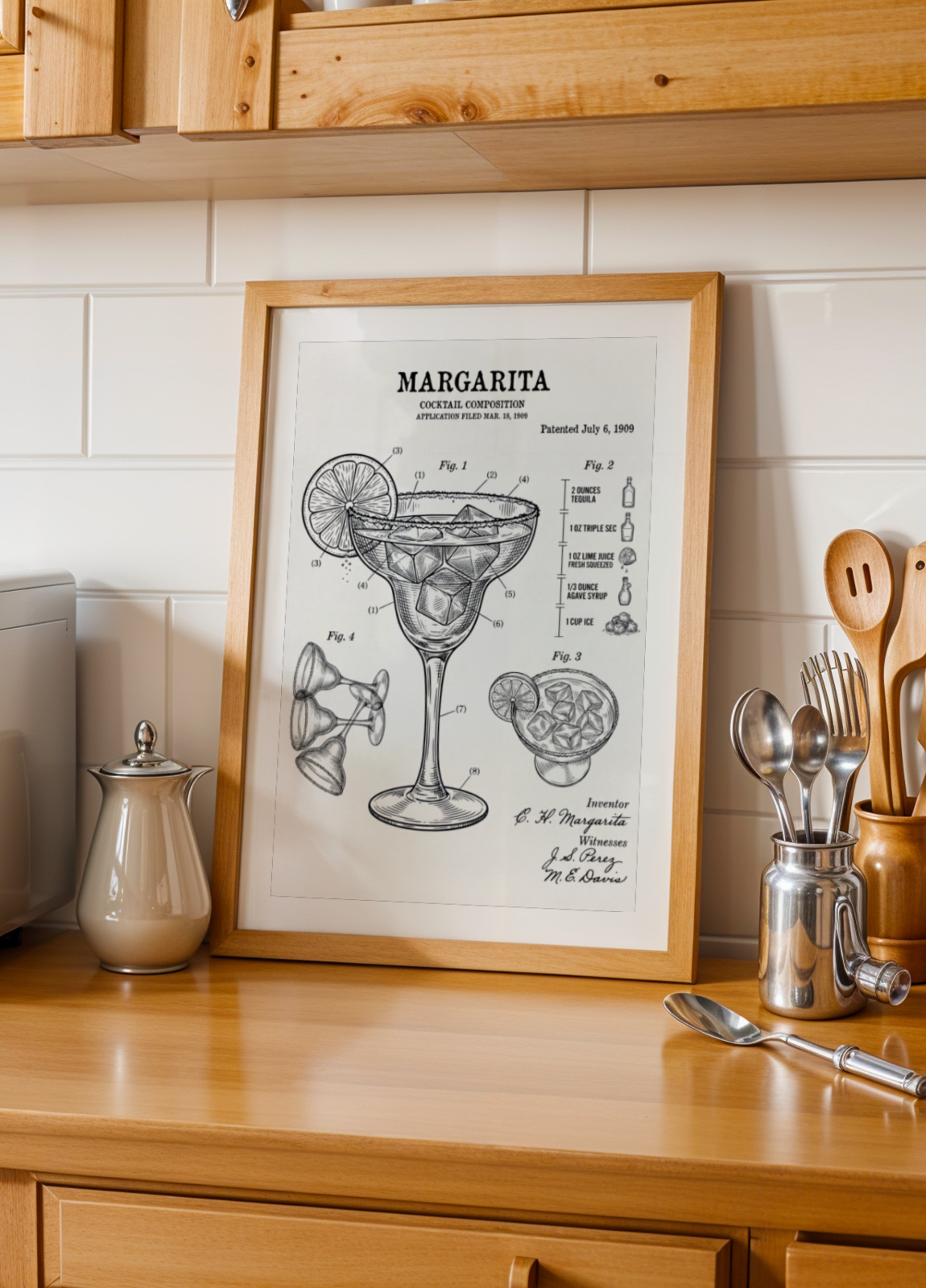 Margaritas kokteiļu patents