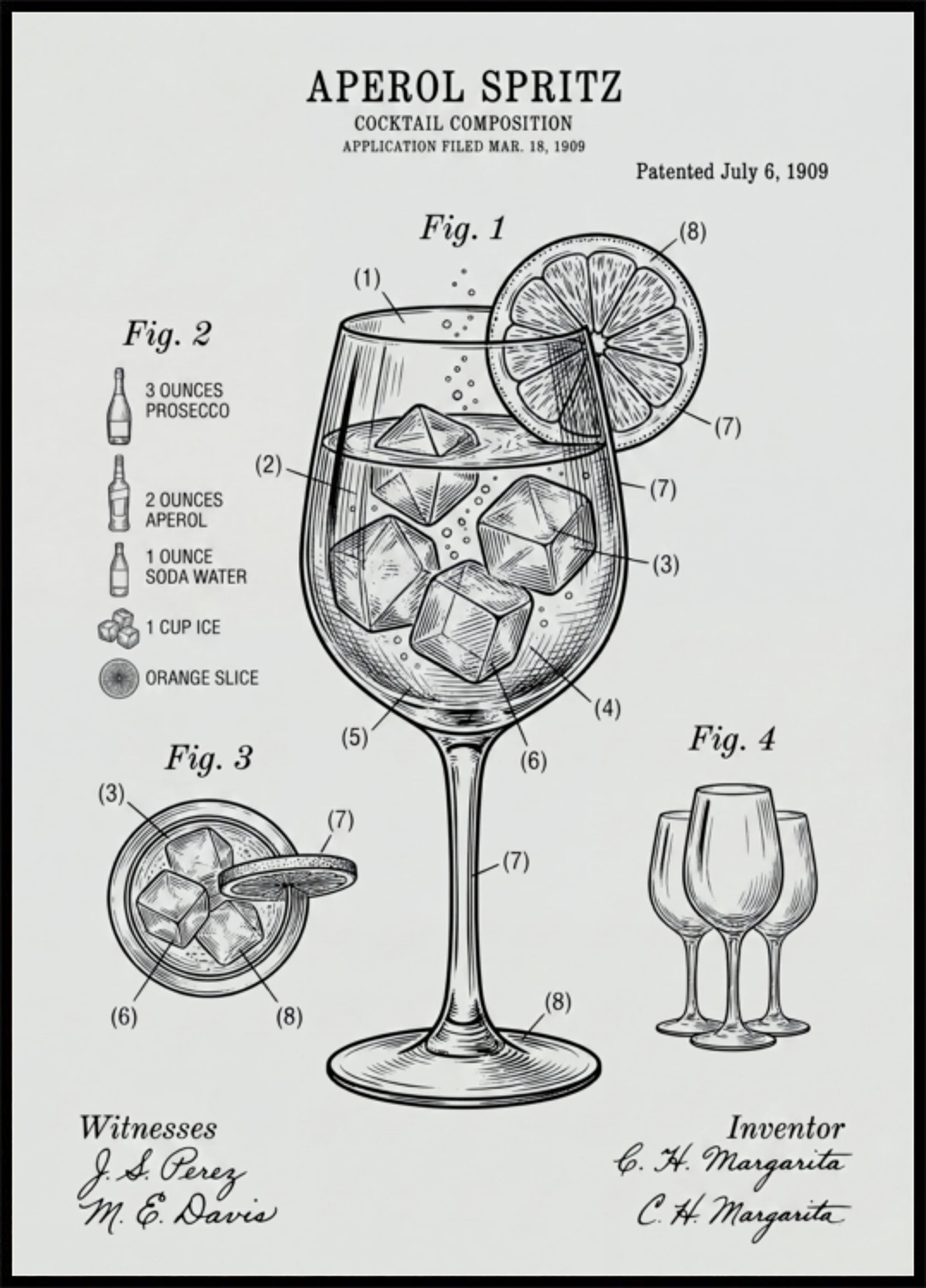 Aperol Spritz patents