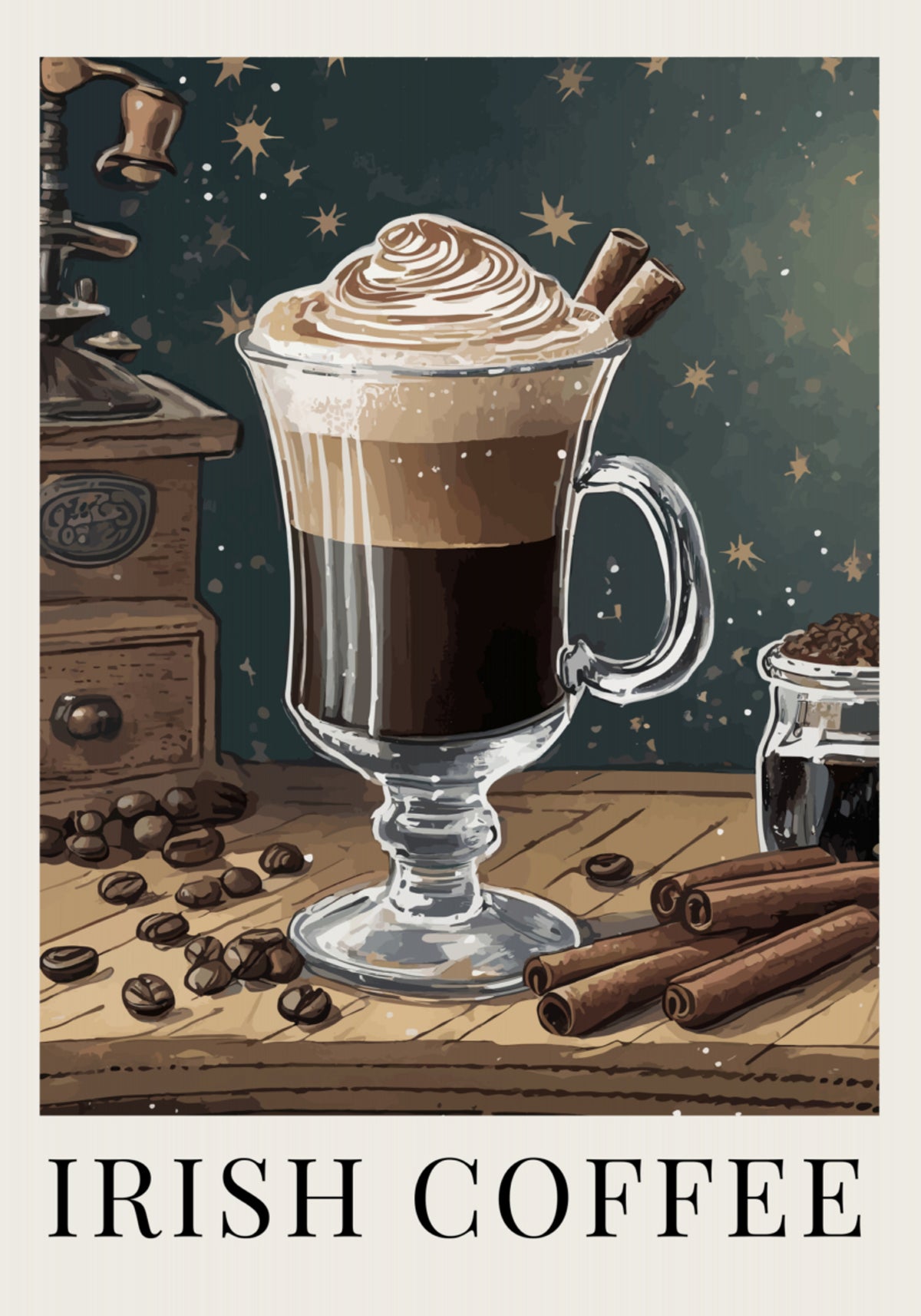Cafea irlandeză confortabilă
