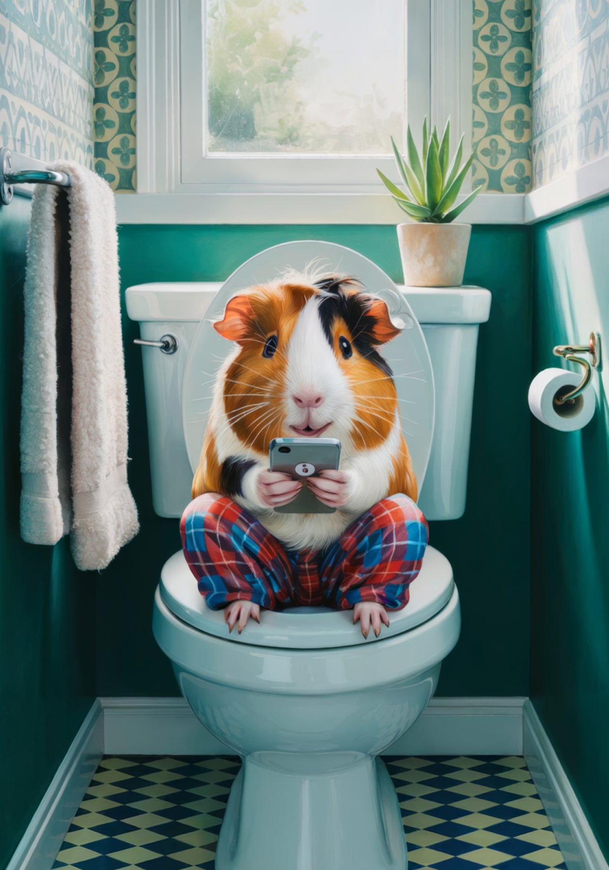 Tengerimalac WC-idő