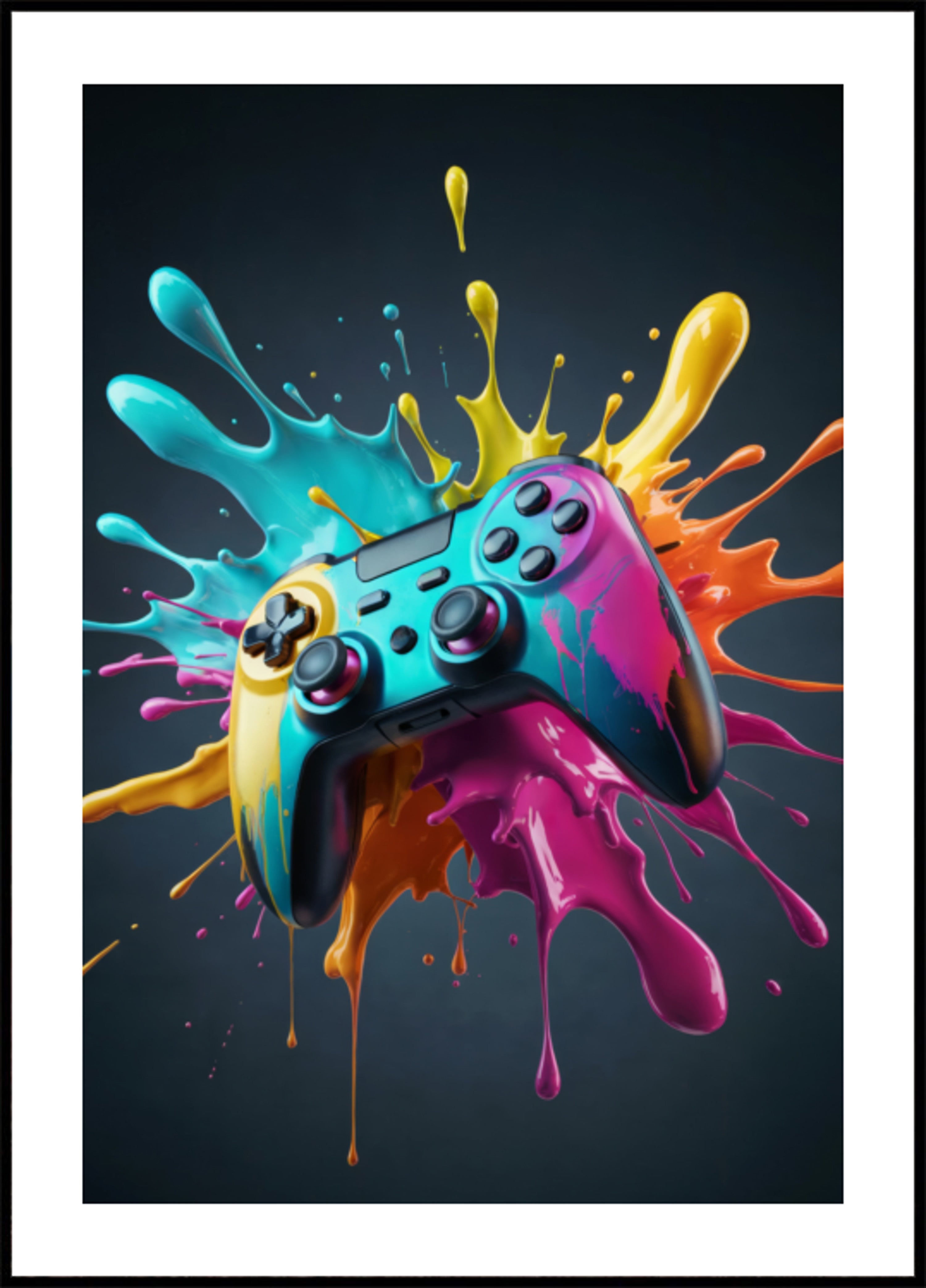 Vibrant Gaming Splash