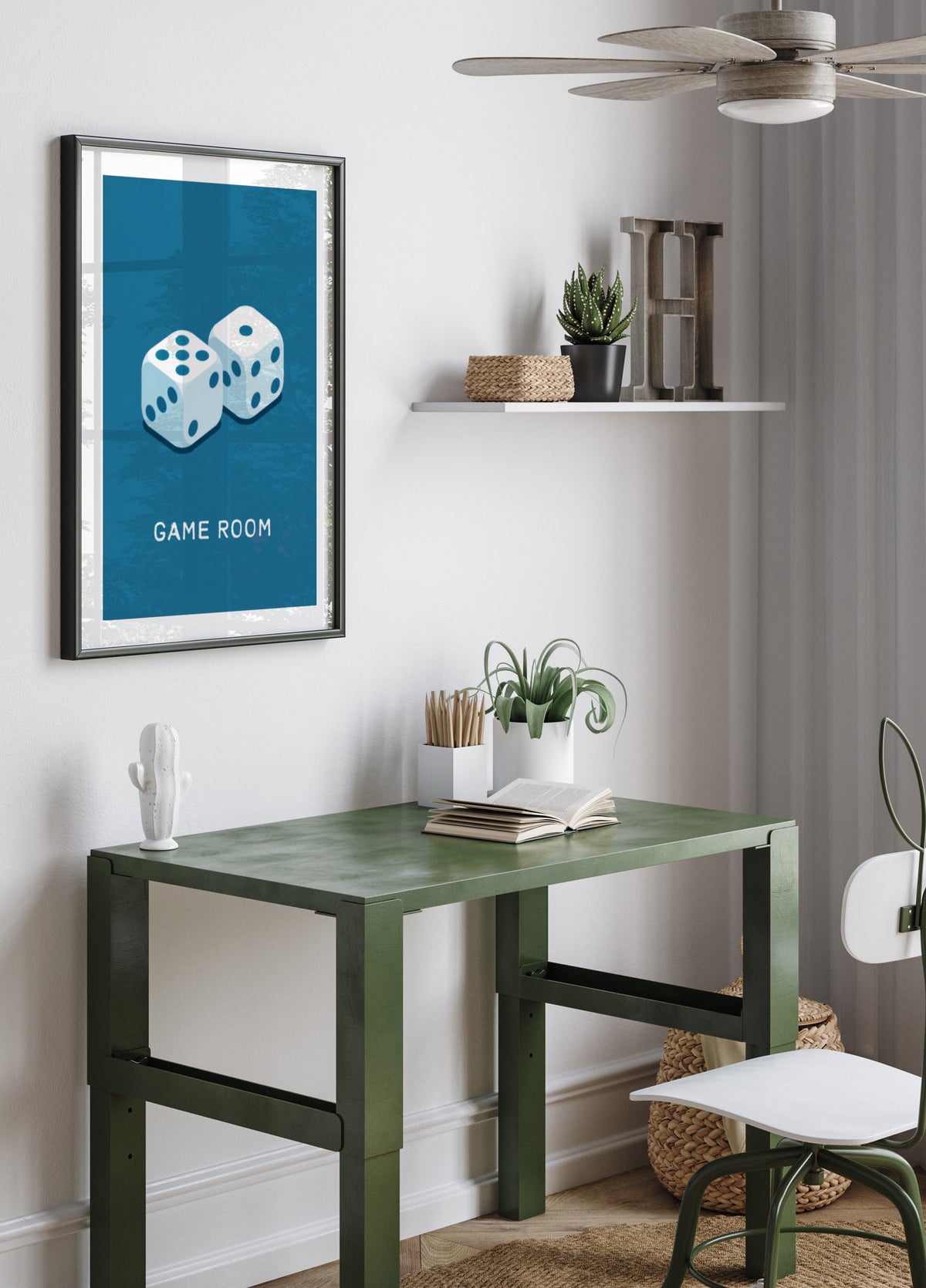 Game Room Dice - Posterbox