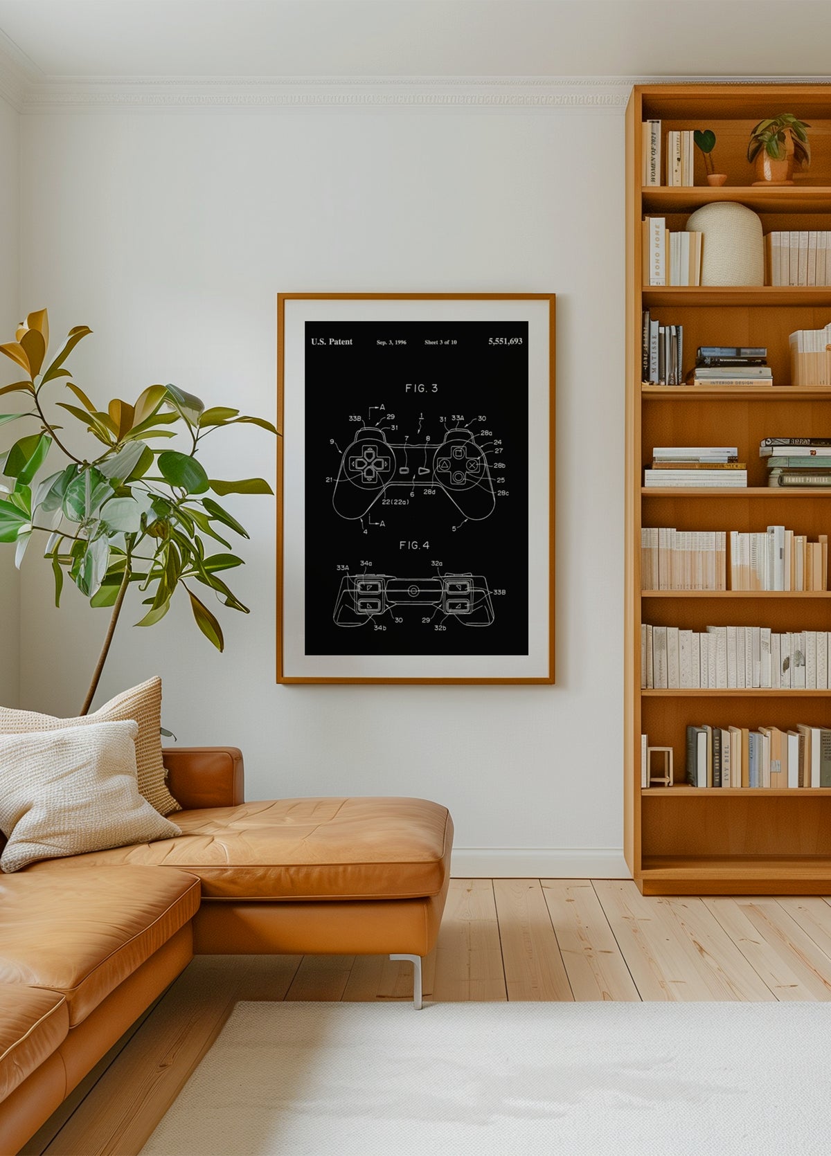 Vintage Controller Blueprint - Posterbox