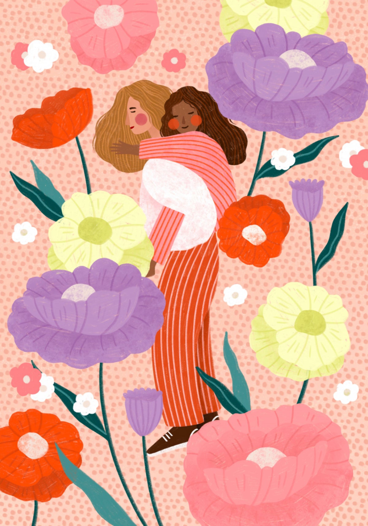 Joyful Blummen Embrace