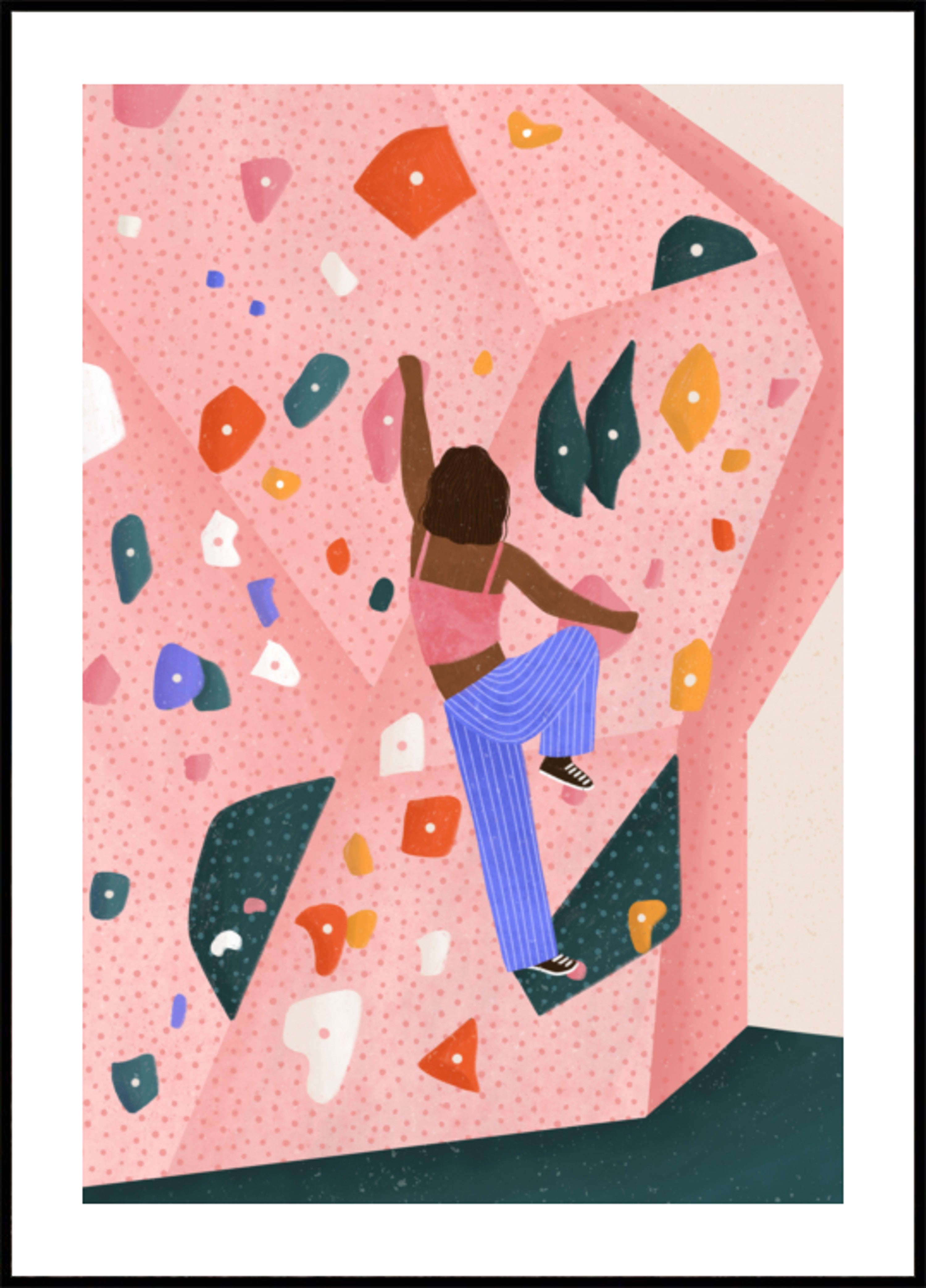 Urban Climbing Challenge Poster