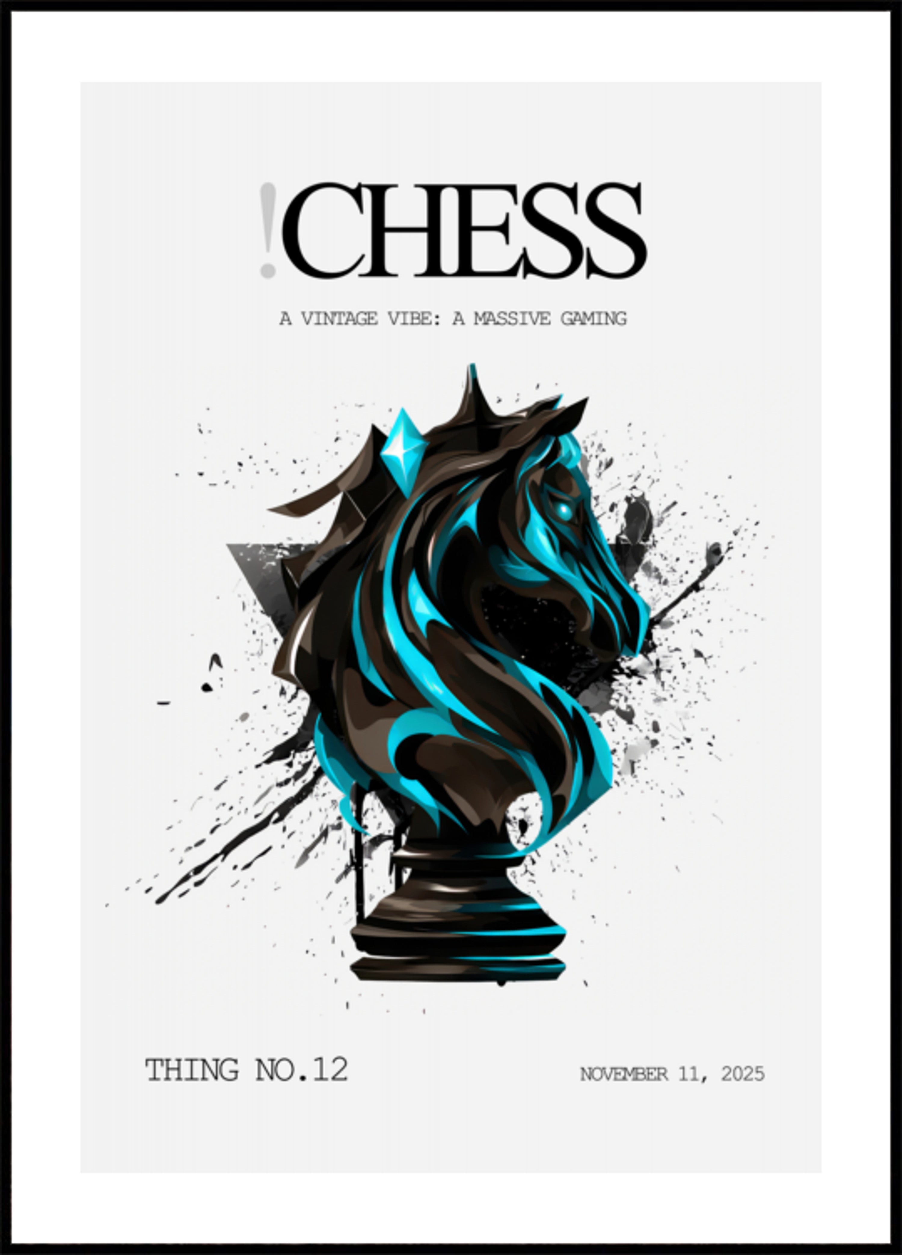 Modern Schach Knight