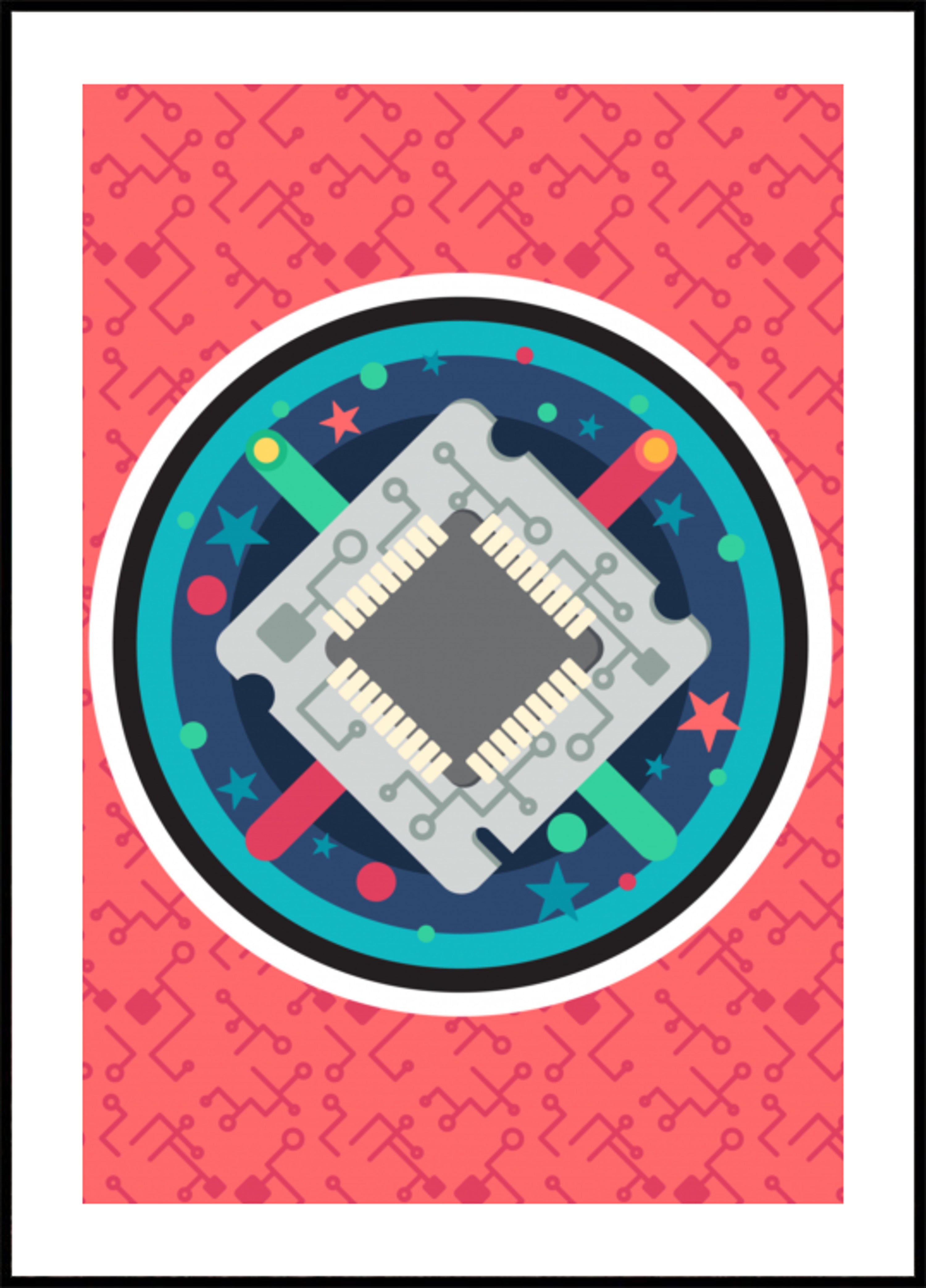 Digital Prozessor Art