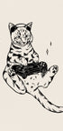 Chill Gamer Cat - Posterbox