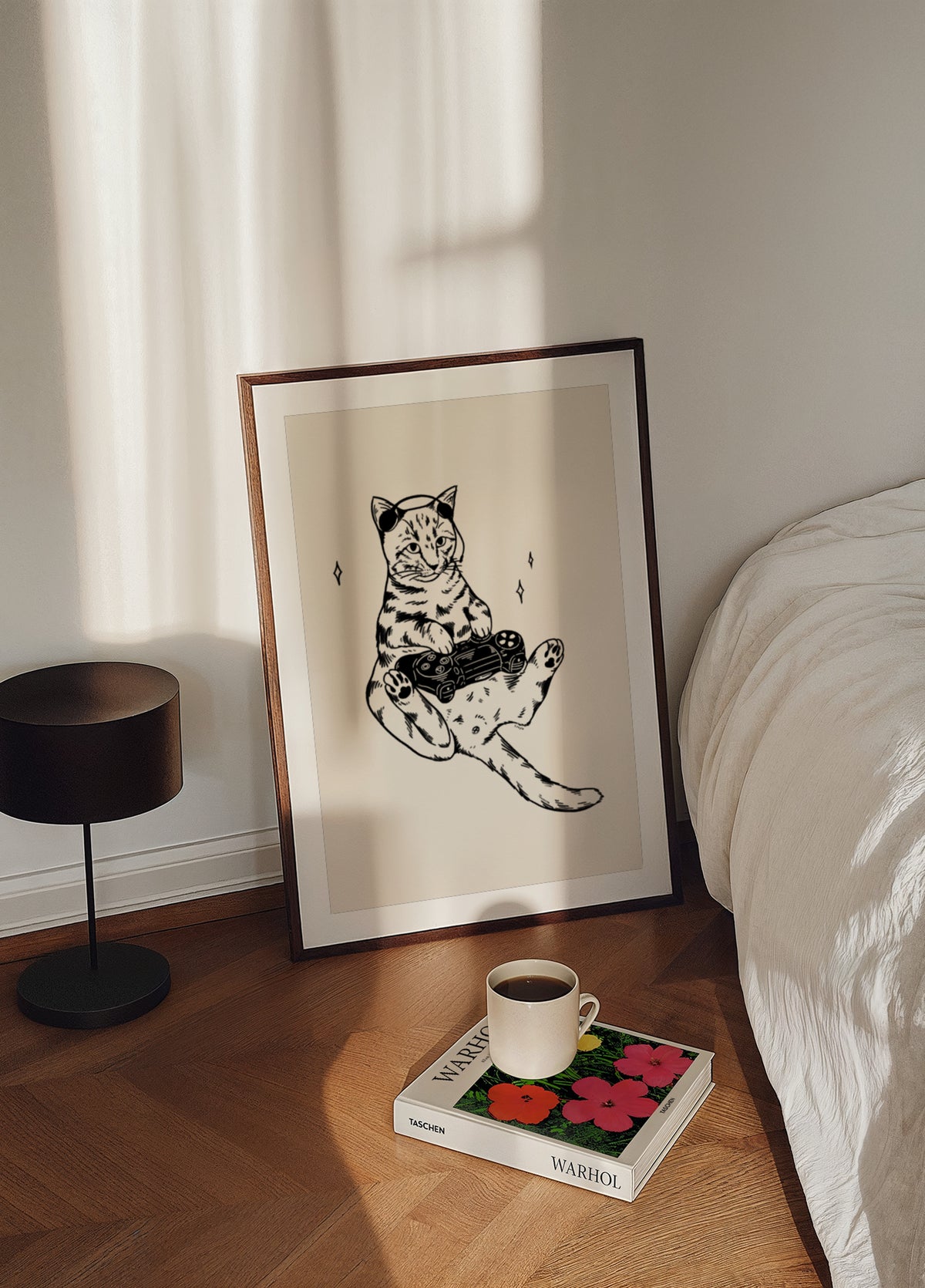Chill Gamer Cat - Posterbox