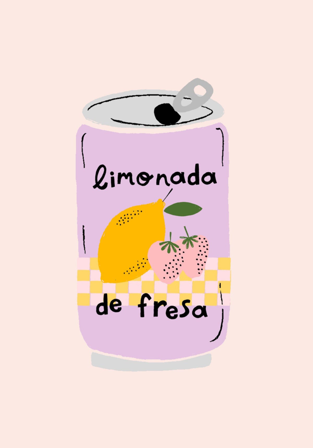 Strawberry Lemonade Can