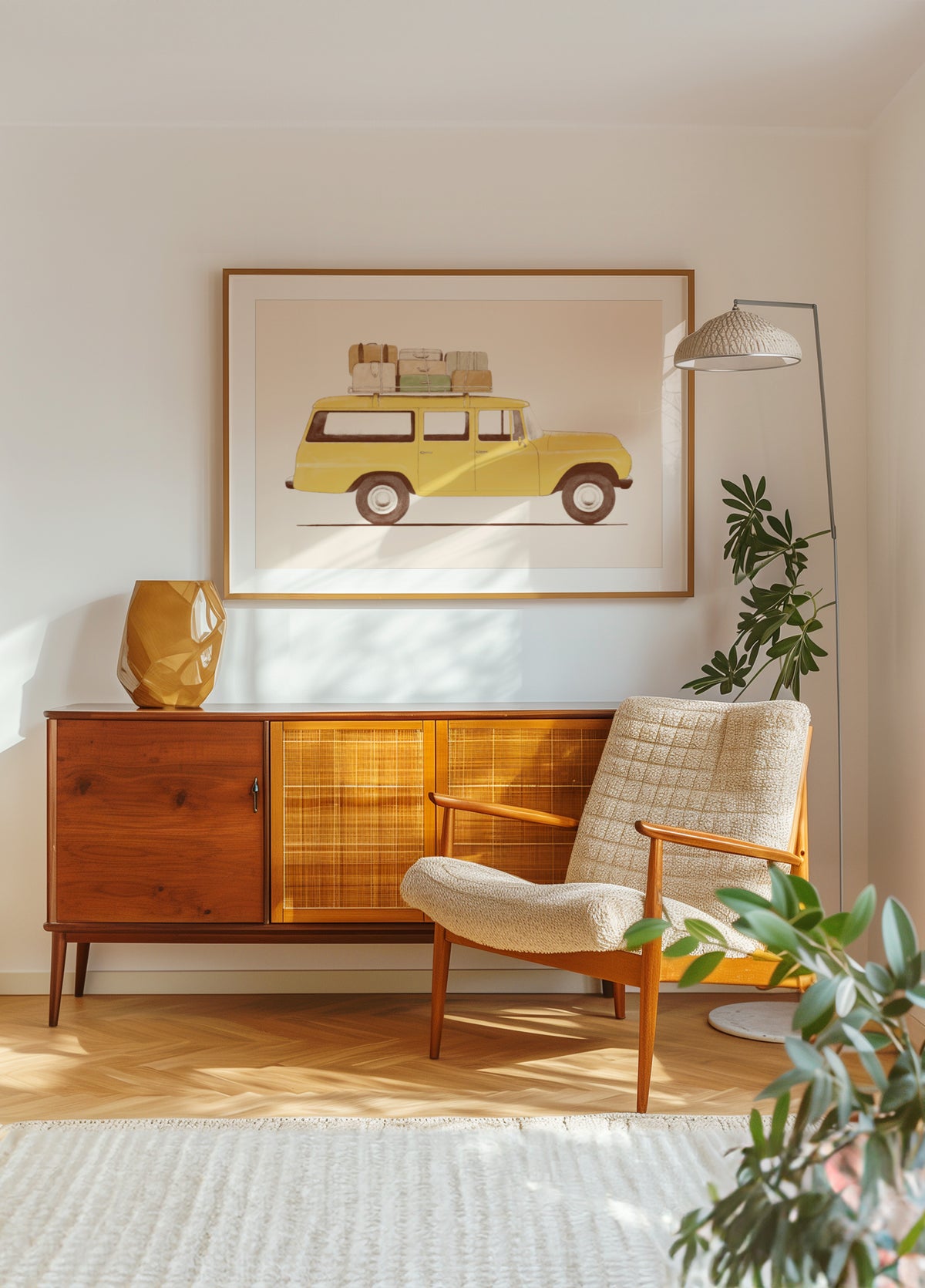 Vintage auto ceļojumā