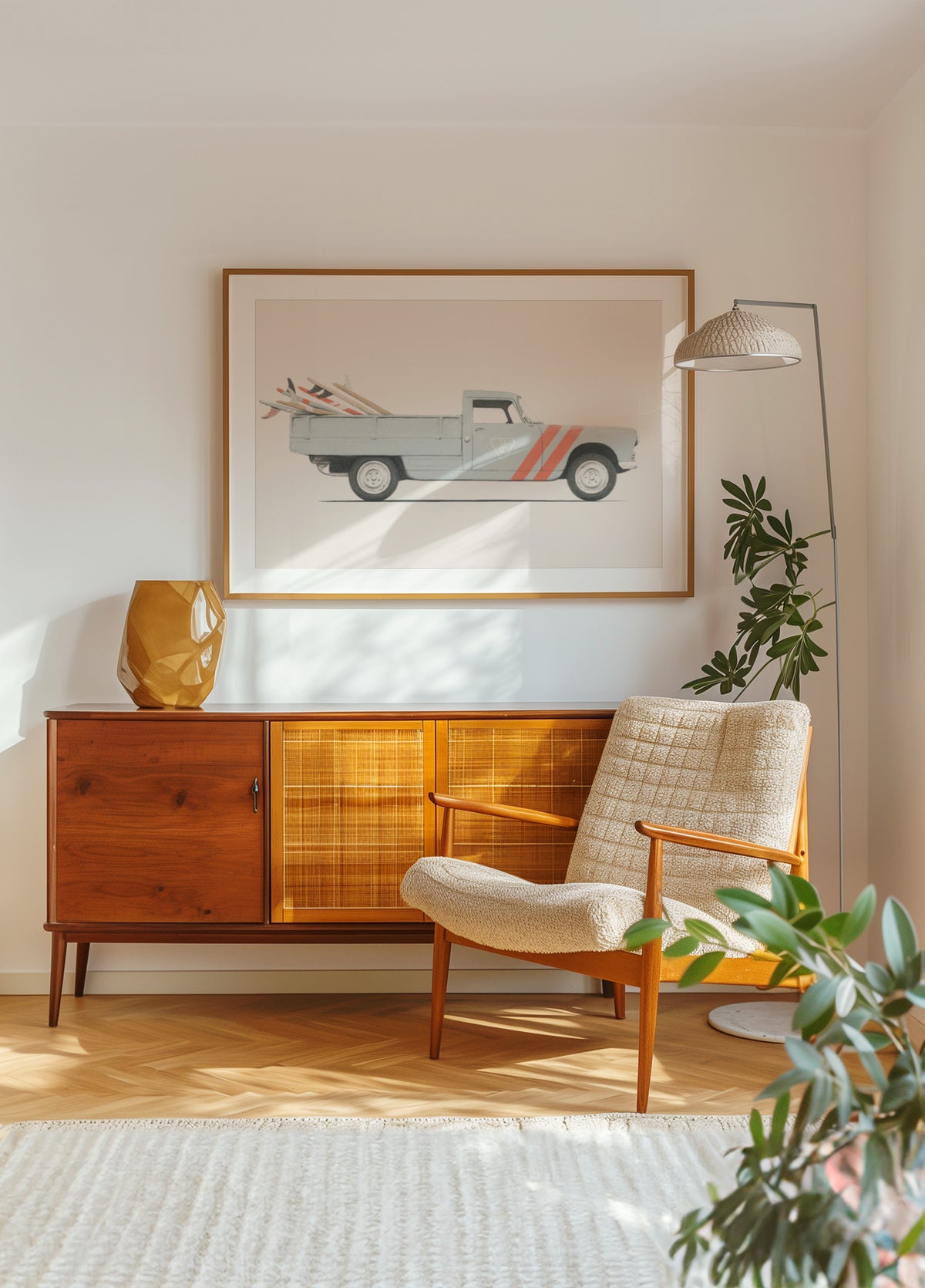 Vintage surfiauto