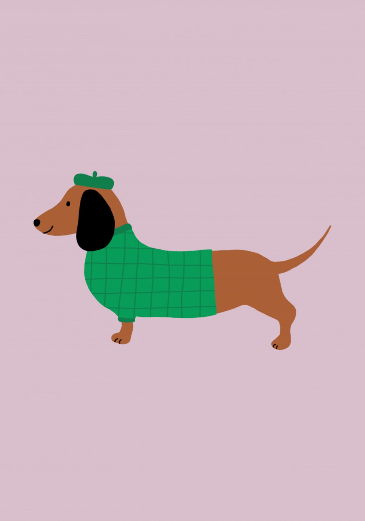 Dapper Hond am Pullover