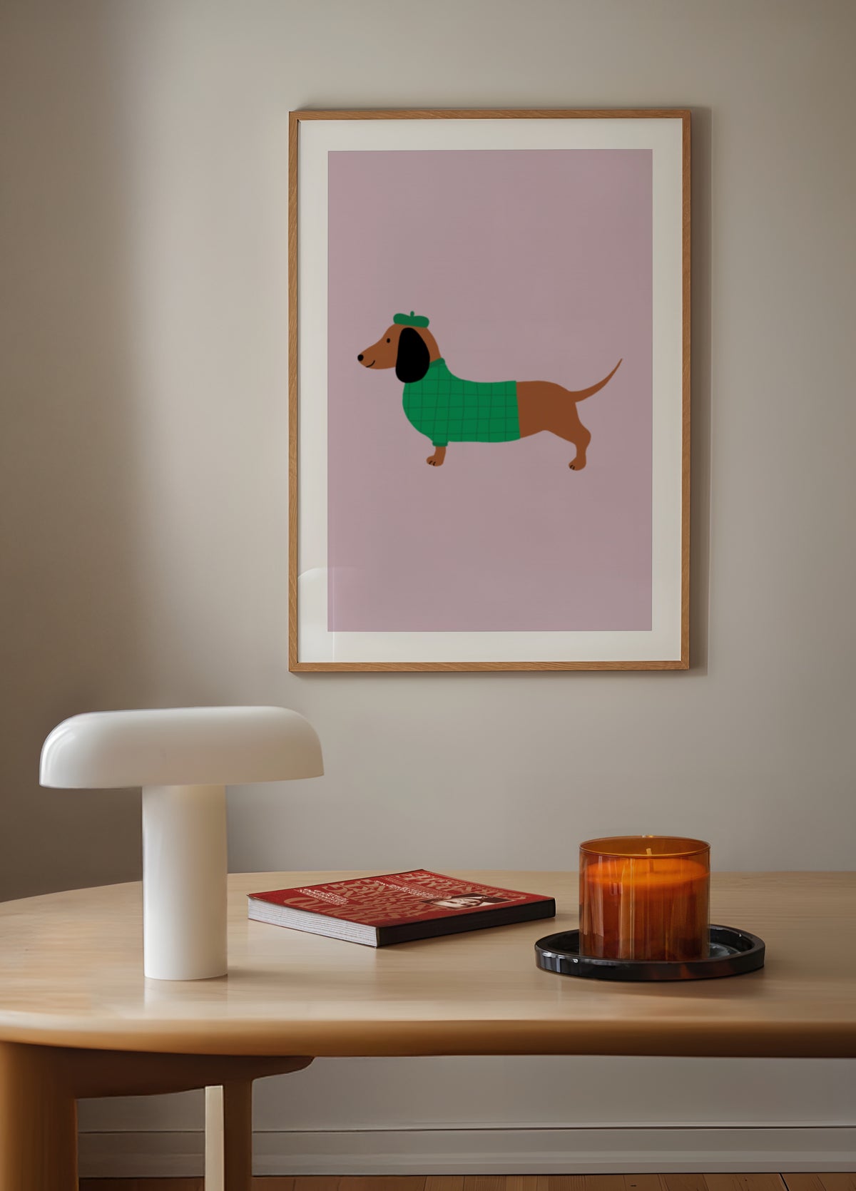 Dapper Hond am Pullover