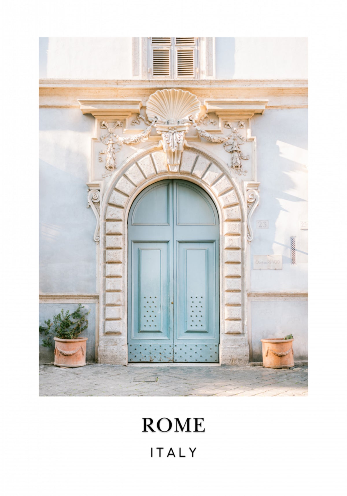 Rom Italien Travel Poster
