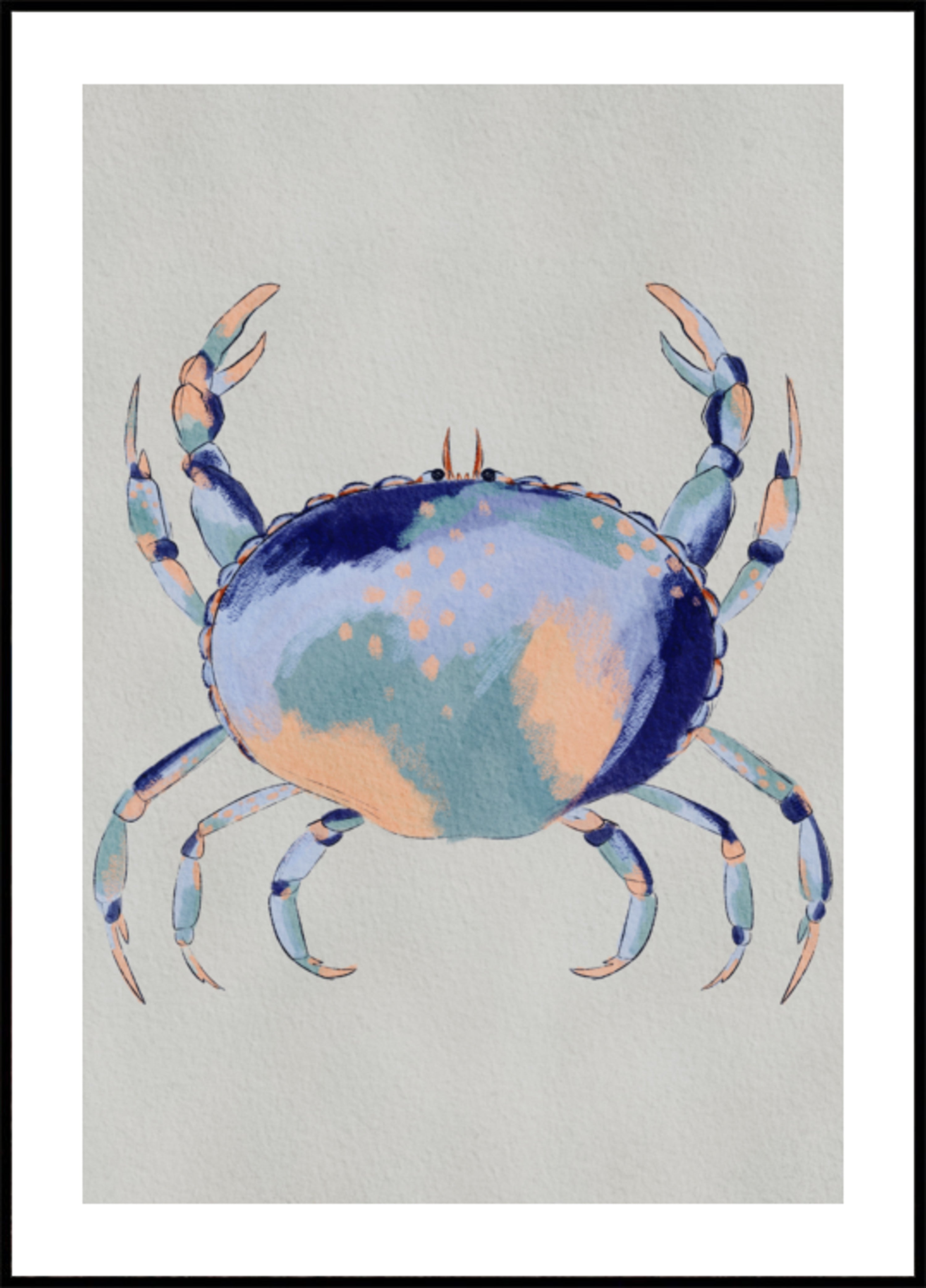 Serene Blue Crab