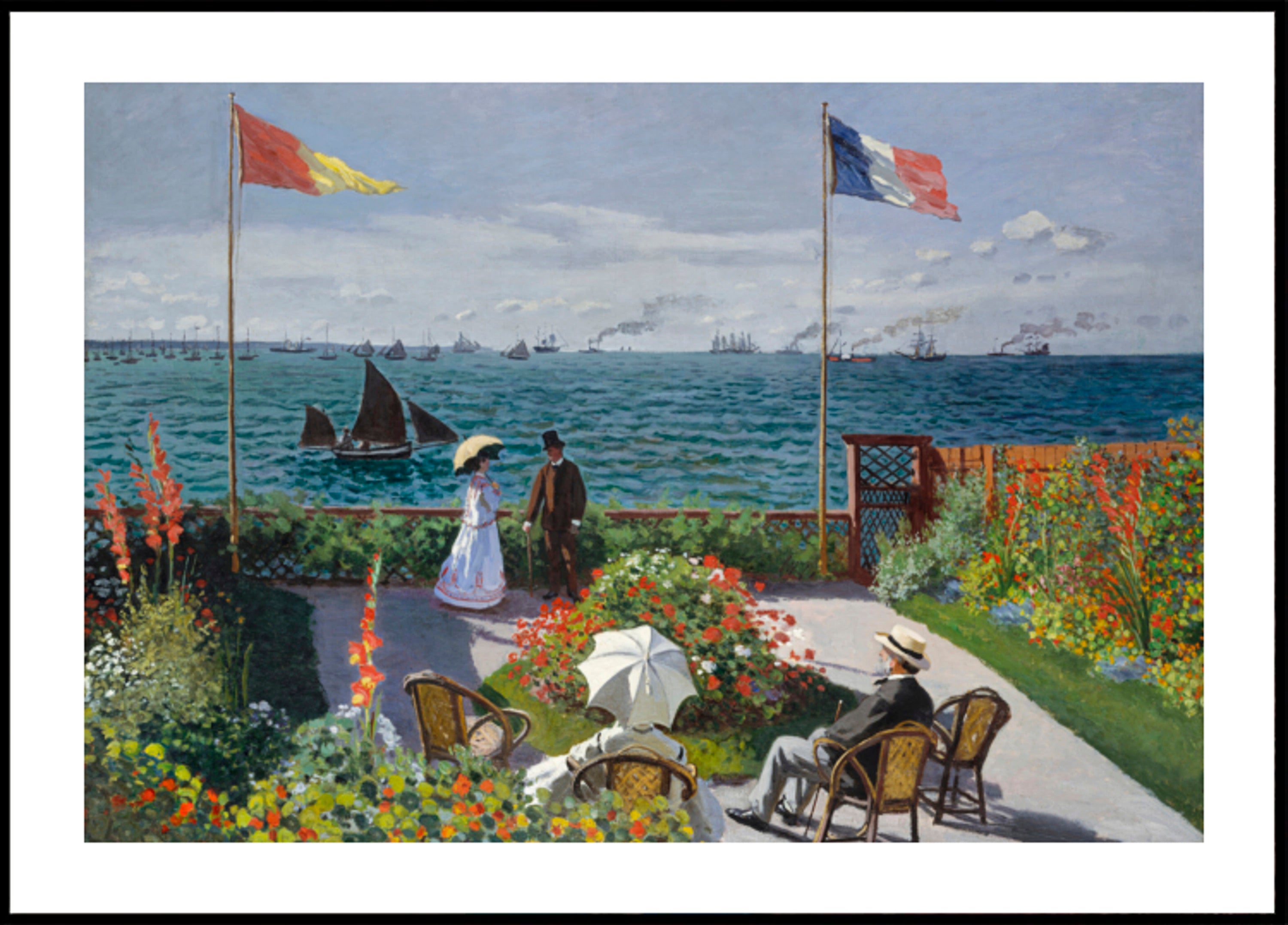 Kert Sainte-ben Claude Monet