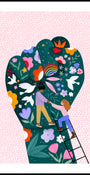 Empowering Floral Fist
