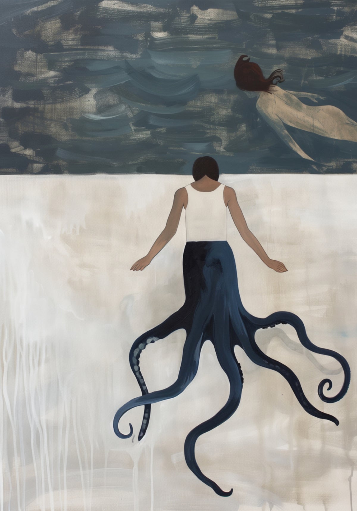 Octopus Woman Dreaming