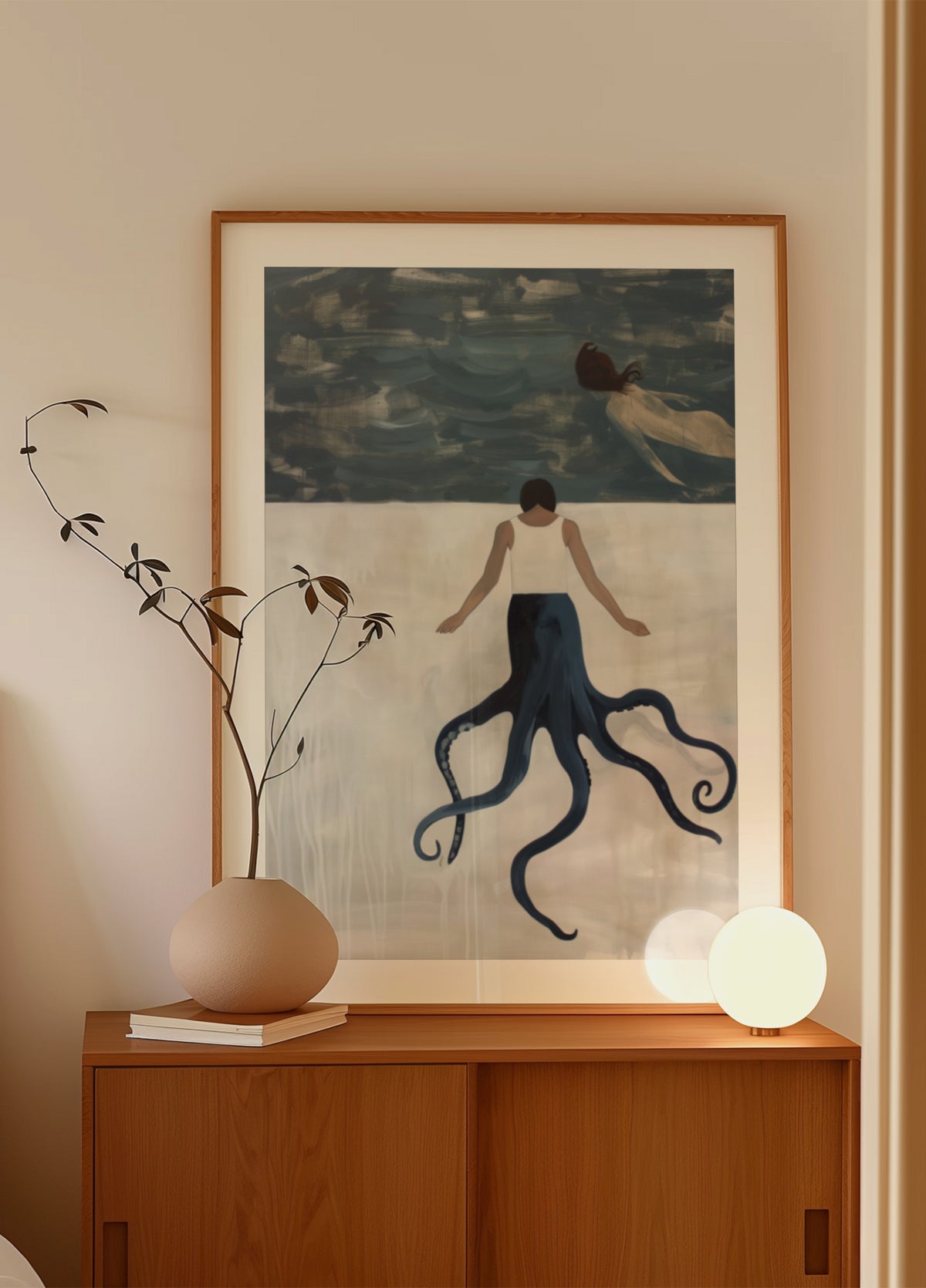 Octopus Woman Dreaming