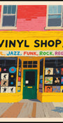 Colorful Vinyl Shop
