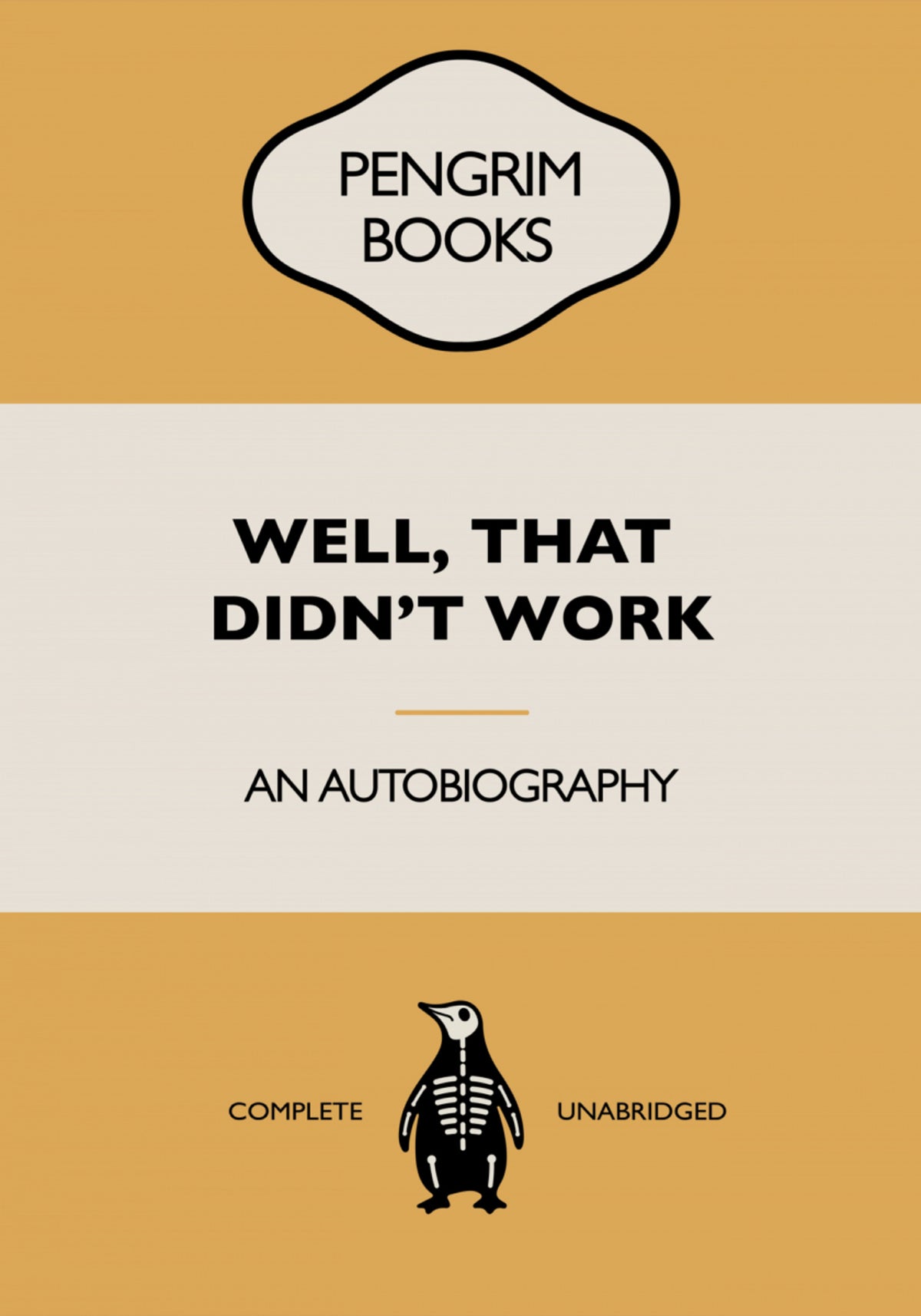 Funny Penguin Book Cover