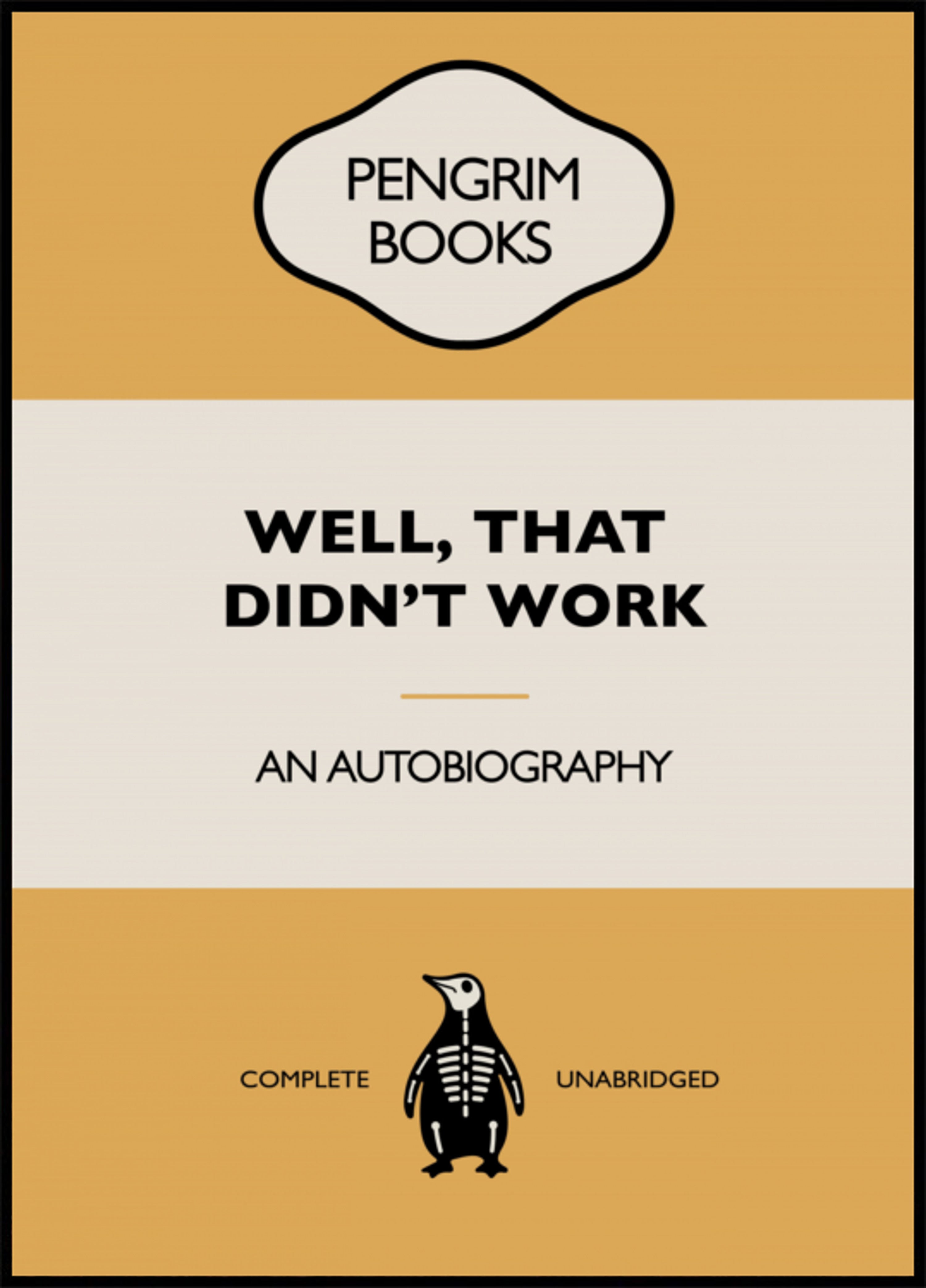 Funny Penguin Book Cover