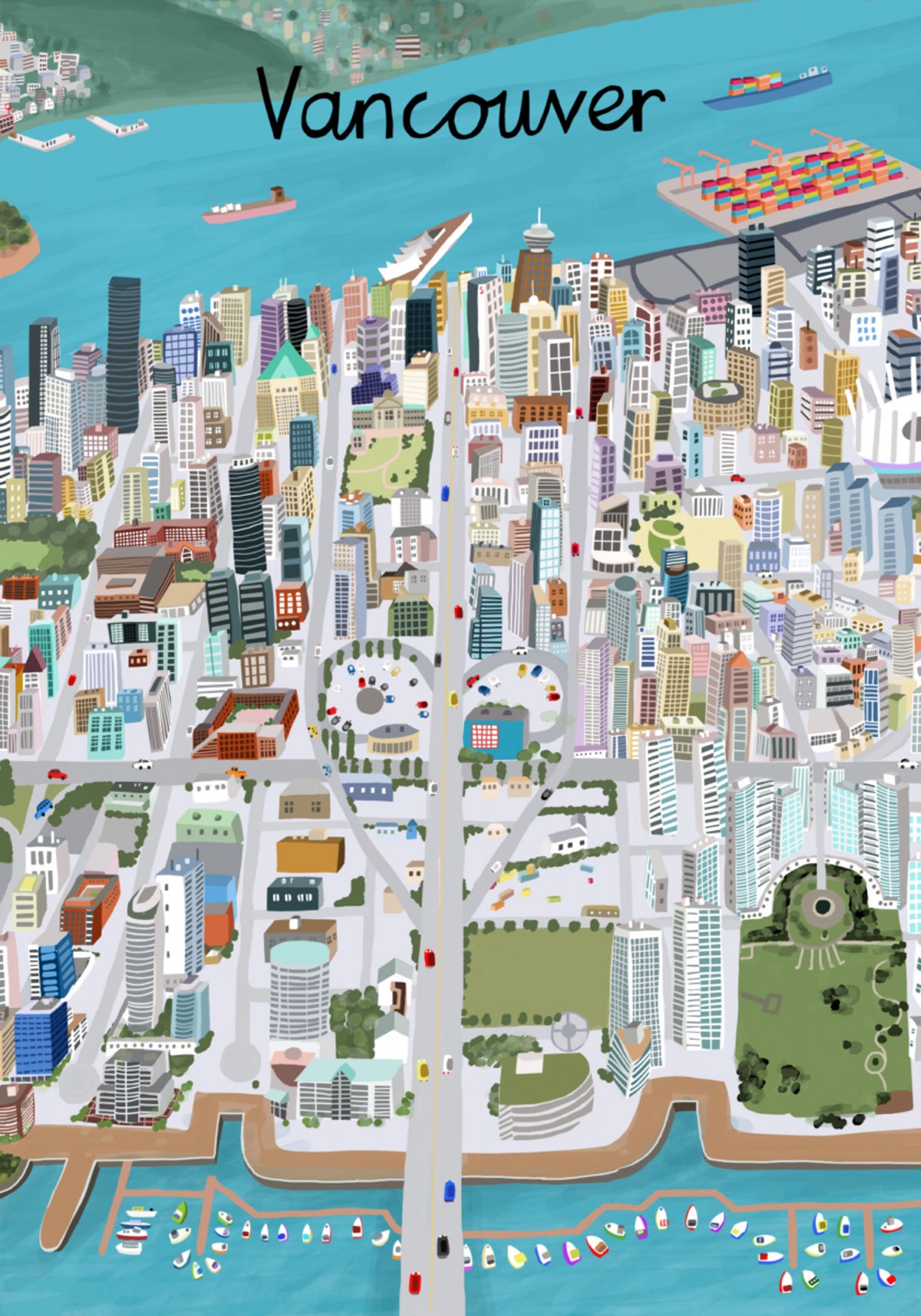 Élénk Vancouver City