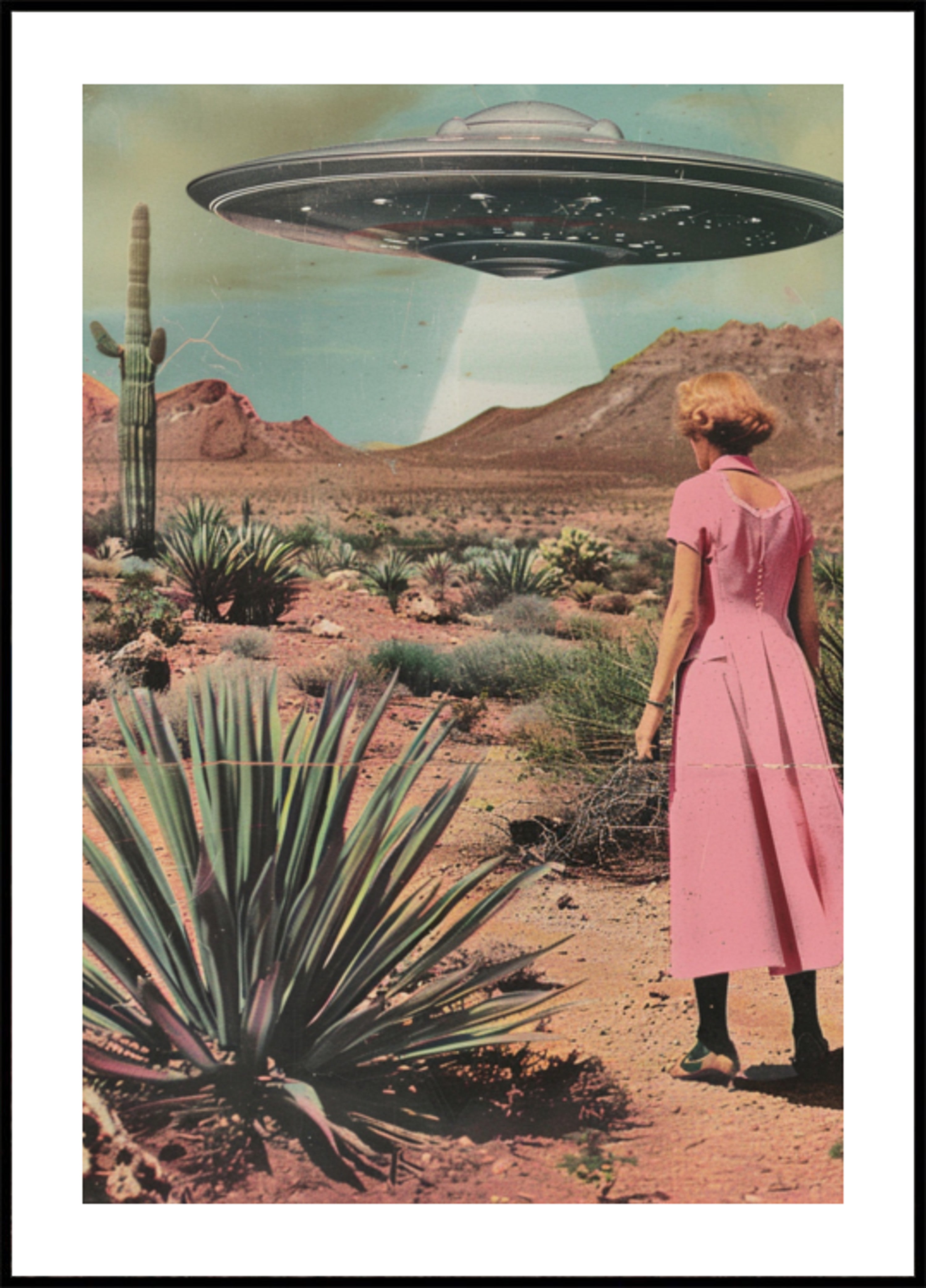 Desert UFO Encounter - Posterbox