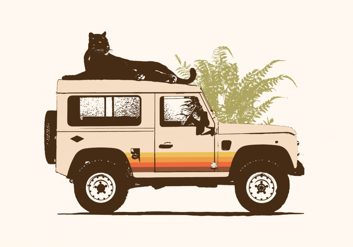 Big Cat szafari autó