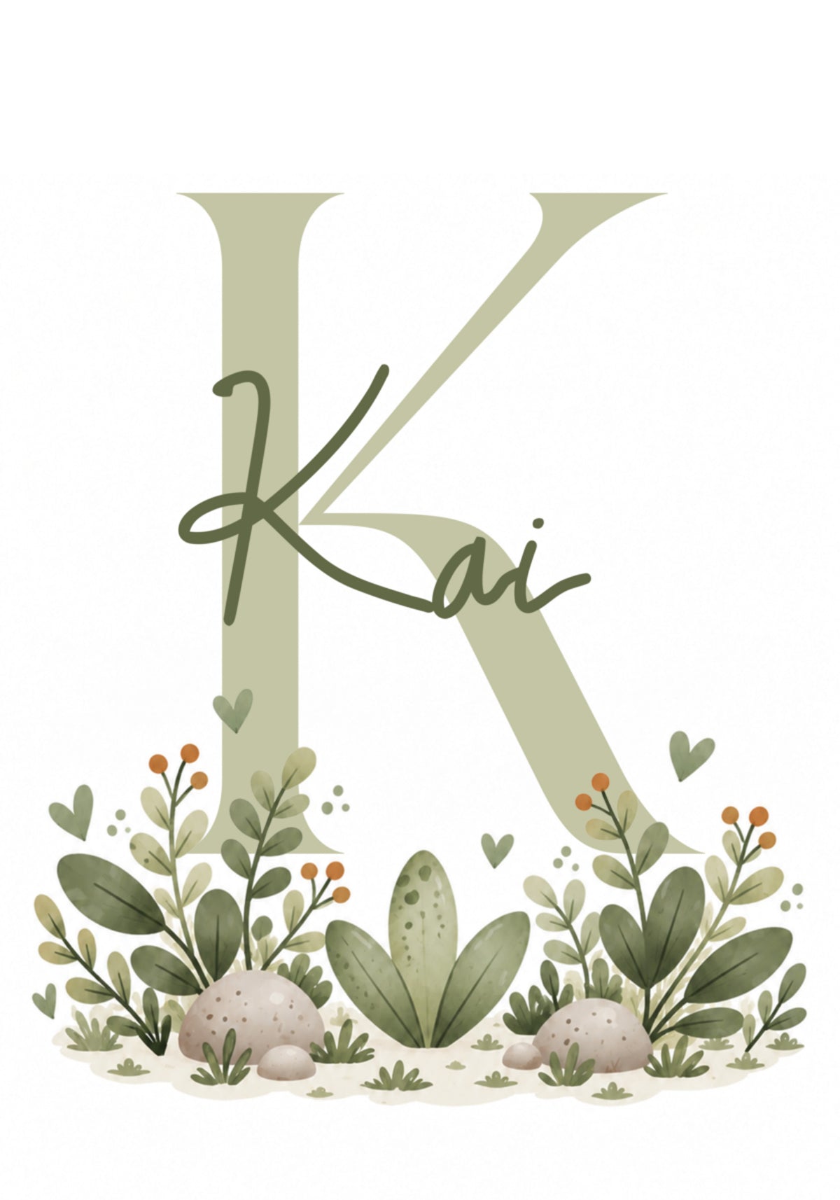 Personalized Initial Botanical