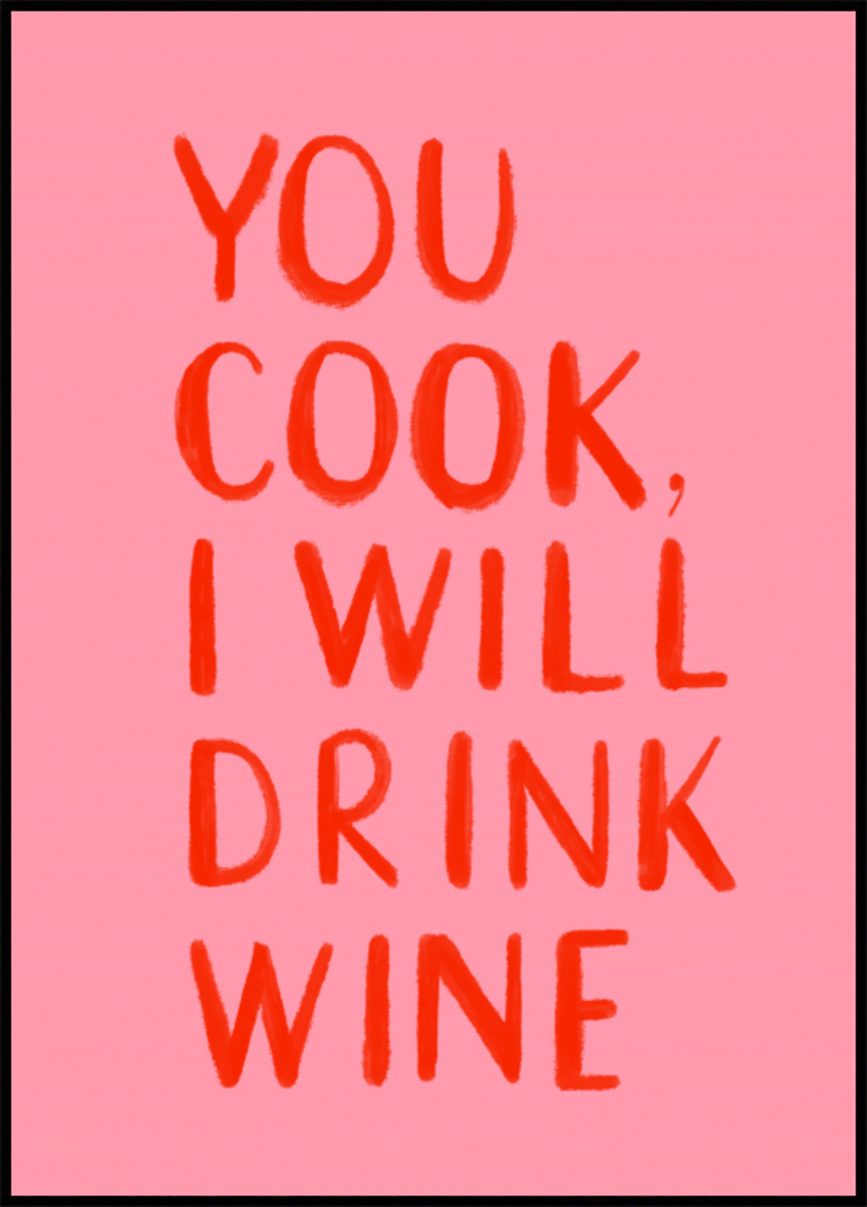 Youcookiwilldrinkwine - Posterbox