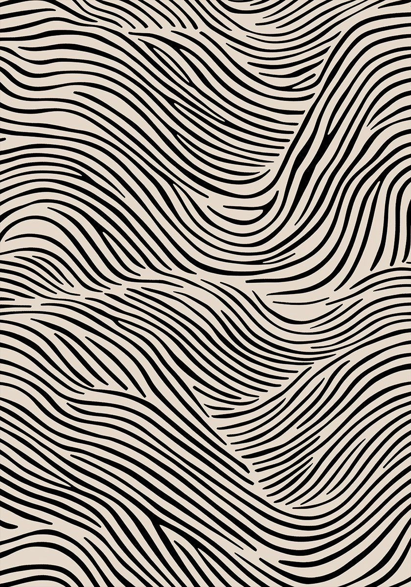 Flowing Lines Art (NEW) - Posterbox
