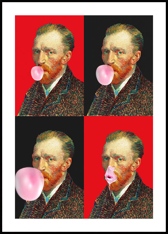 Vincent Gum Explosion Plakat - Posterbox